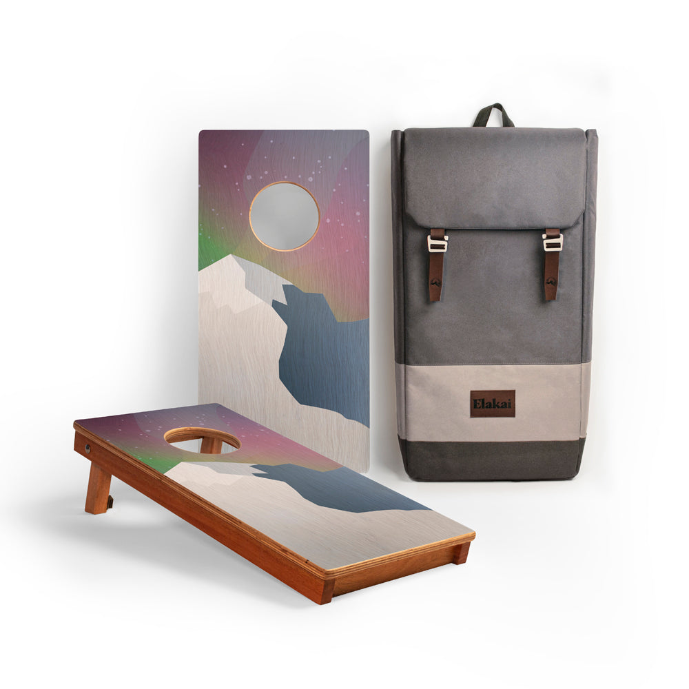 Aurora National Park Mahogany Pathfinder Cornhole Boards