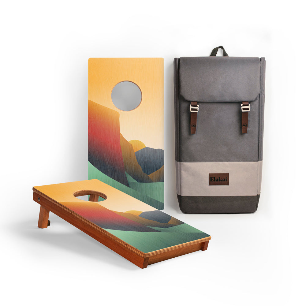 Yosemite National Park Mahogany Pathfinder Cornhole Boards