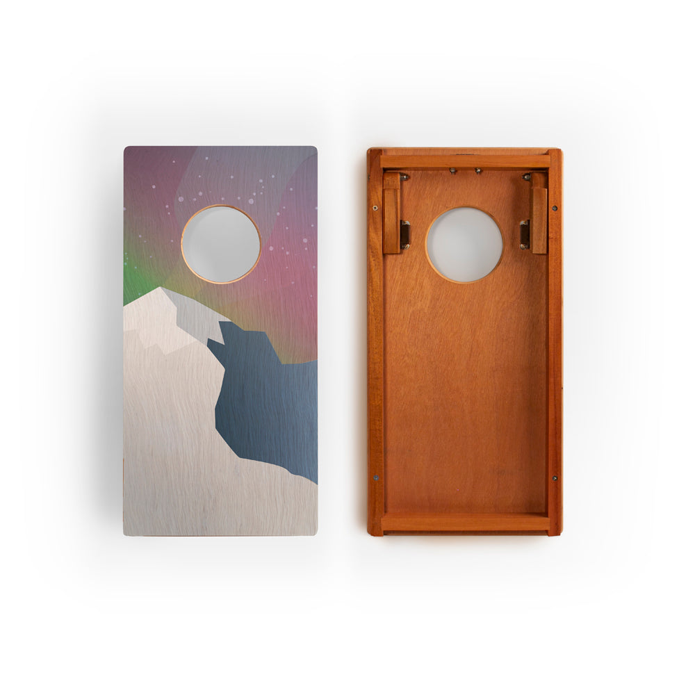 Aurora National Park Mahogany Pathfinder Cornhole Boards