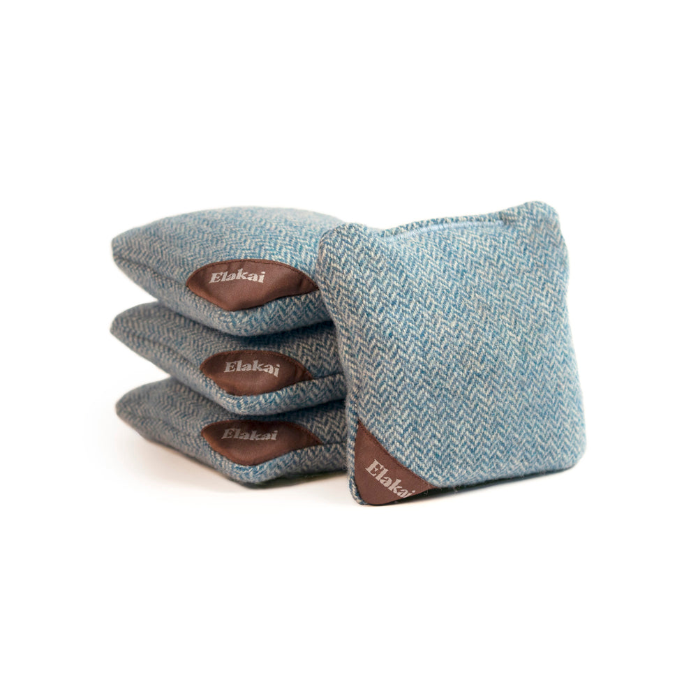 1ft x 2ft Classic Wood Triangle Mahogany Pathfinder Cornhole Board Set