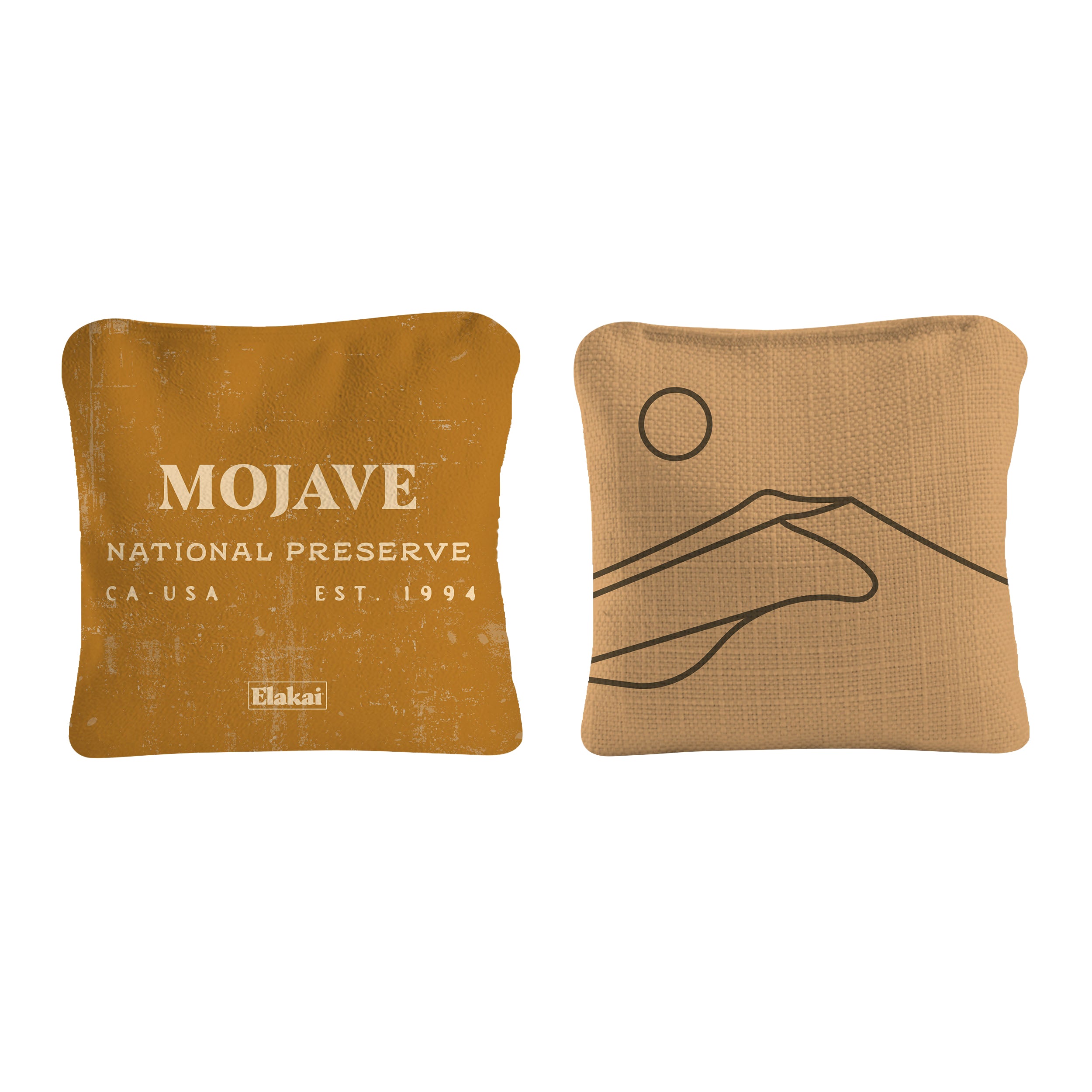 Mojave National Park Durasuede + Turbo Polyglide Pilot Versacraft Cornhole Bags