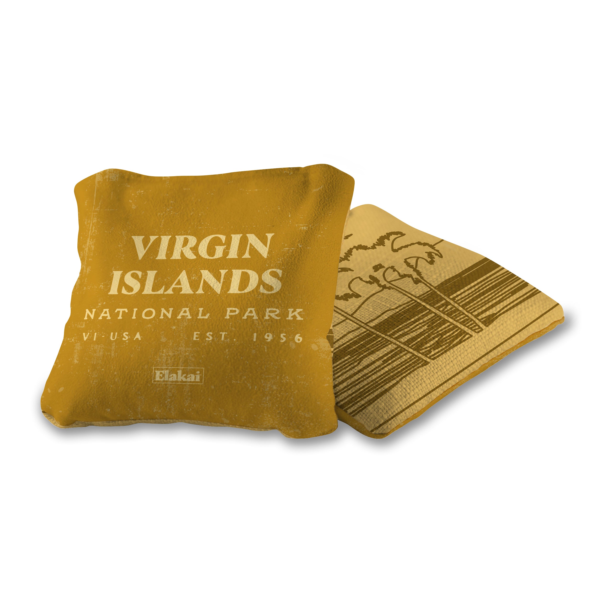 Virgin Islands National Park Durasuede + Turbo Polyglide Pilot Versacraft Cornhole Bags