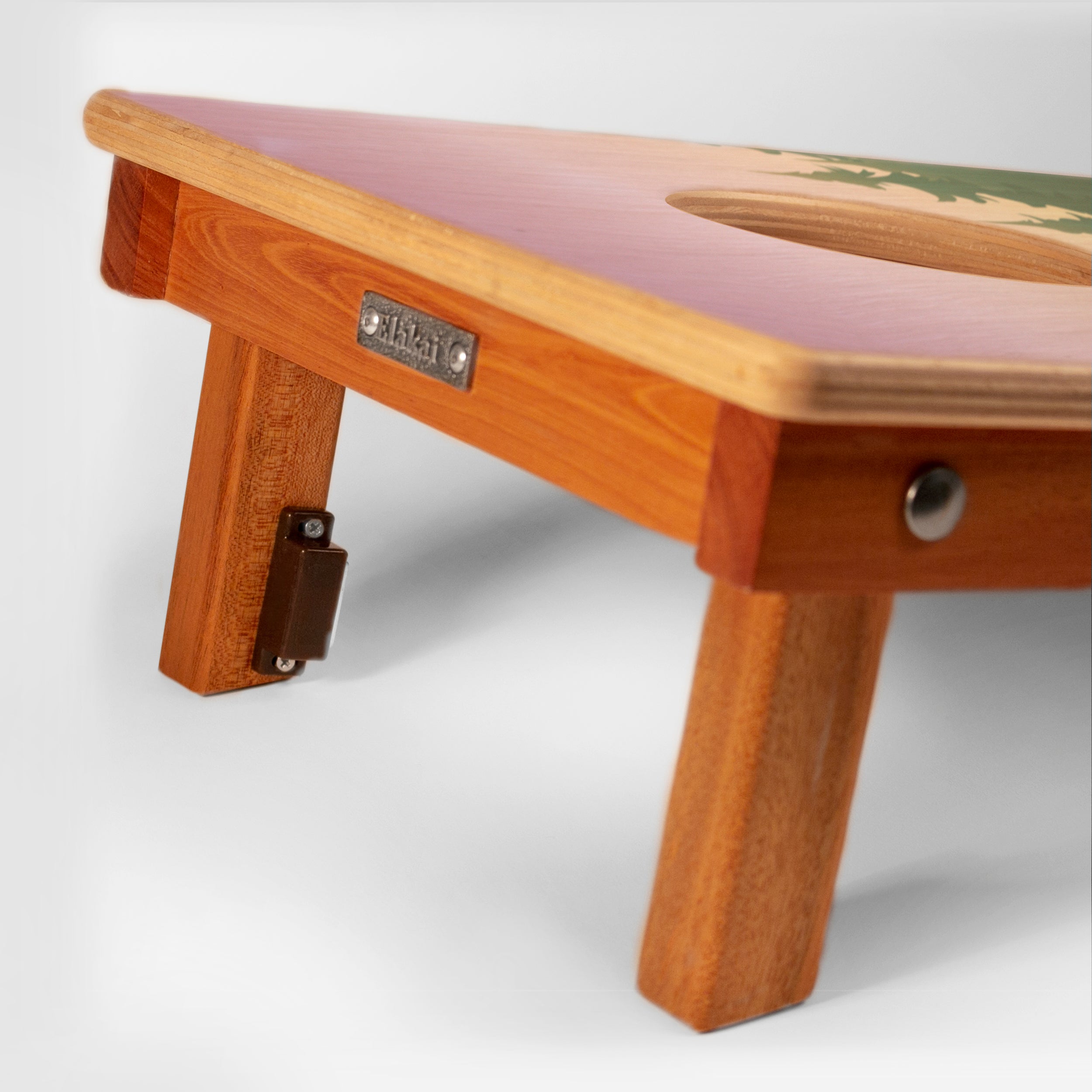 1ft x 2ft Cliff View Mahogany Pathfinder Cornhole Board Set