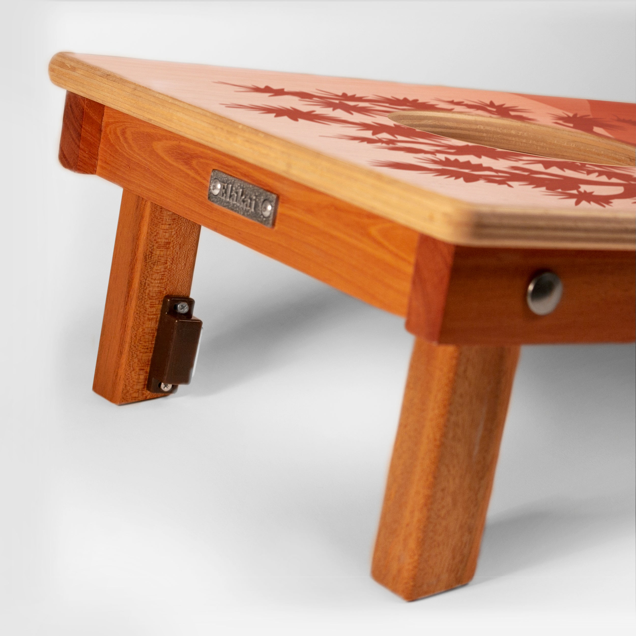 1ft x 2ft Joshua Tree National Park Mahogany Pathfinder Cornhole Board Set