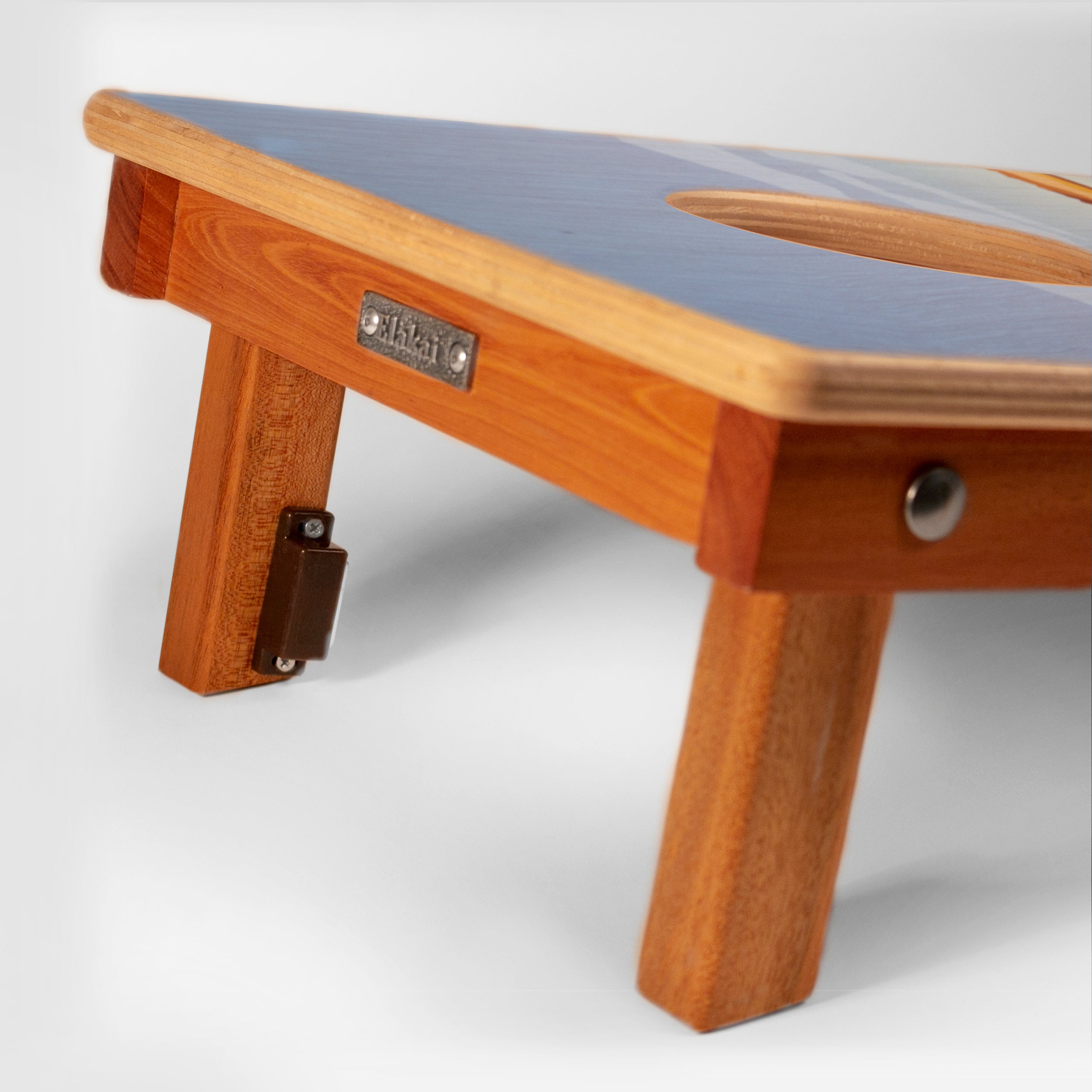 1ft x 2ft Cape Cod National Park Mahogany Pathfinder Cornhole Board Set