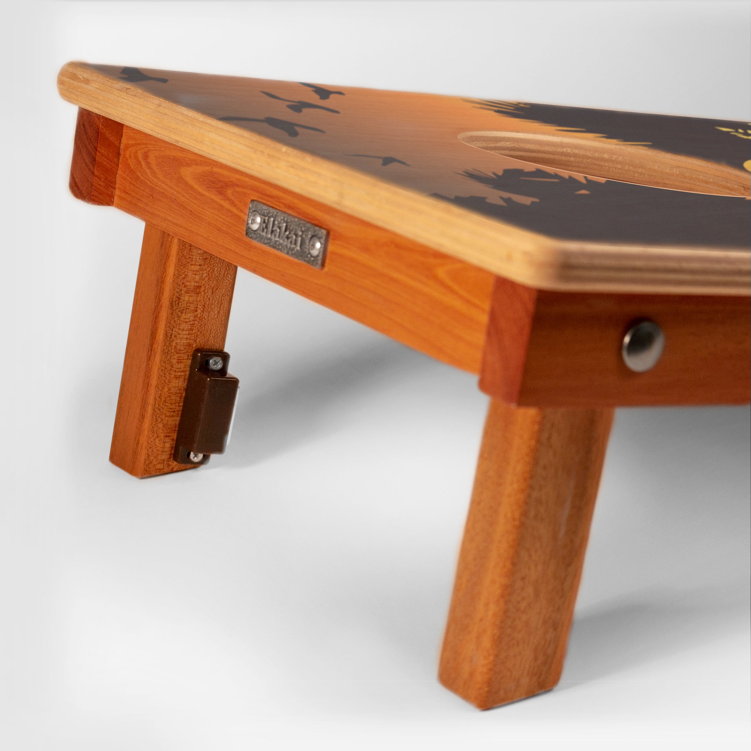 1ft x 2ft Virgin Islands National Park Mahogany Pathfinder Cornhole Board Set