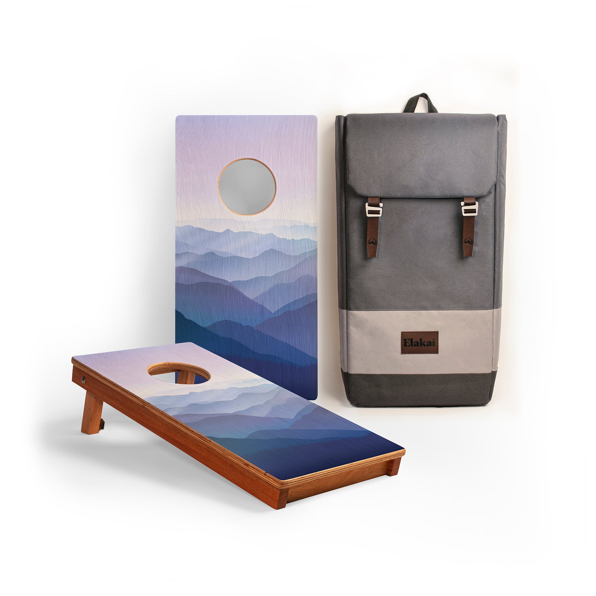 Great Smoky Mountains National Park Mahogany Pathfinder Cornhole Boards