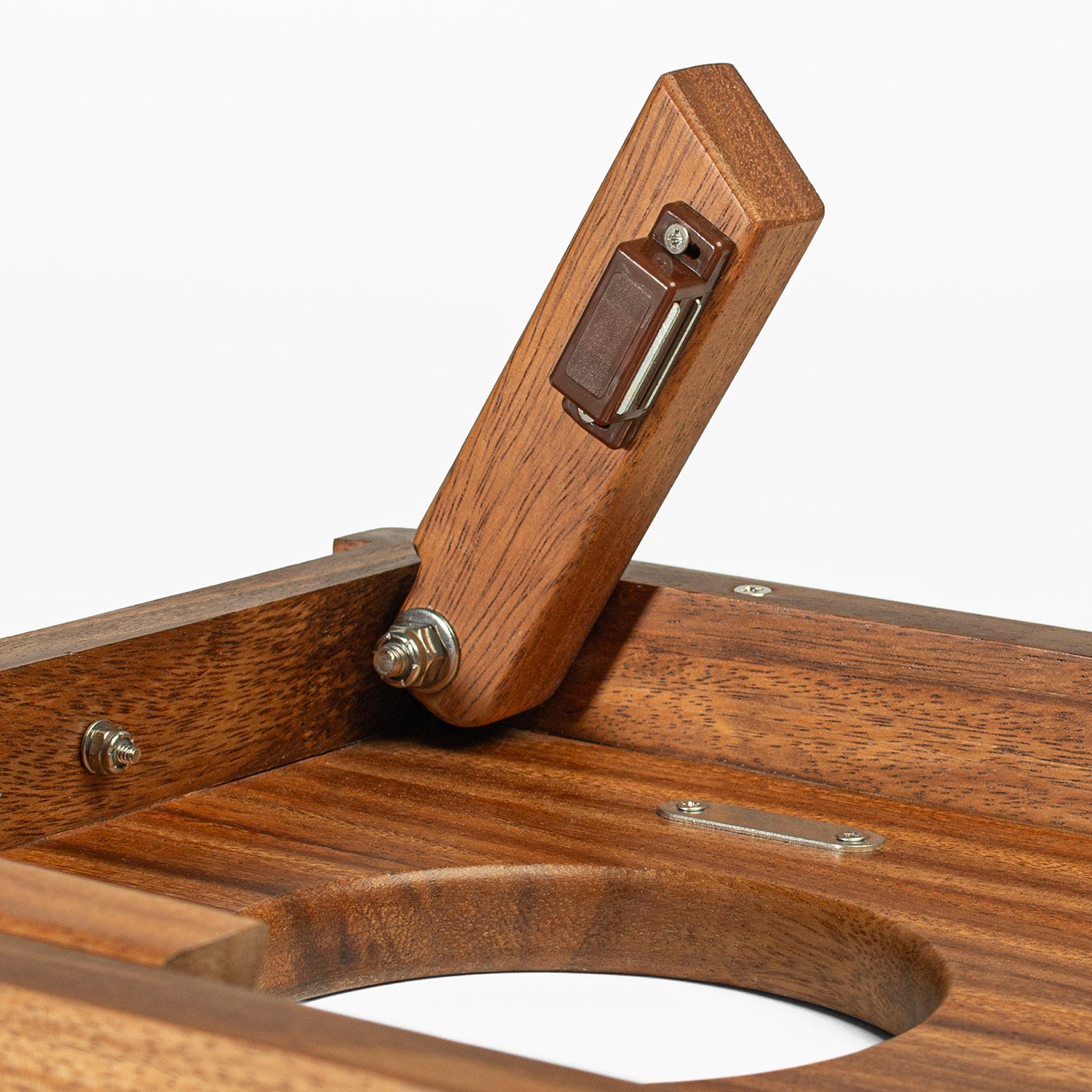 1ft x 2ft Blue Mountain Epoxy Resin Wood Compact Travel Cornhole Board Set