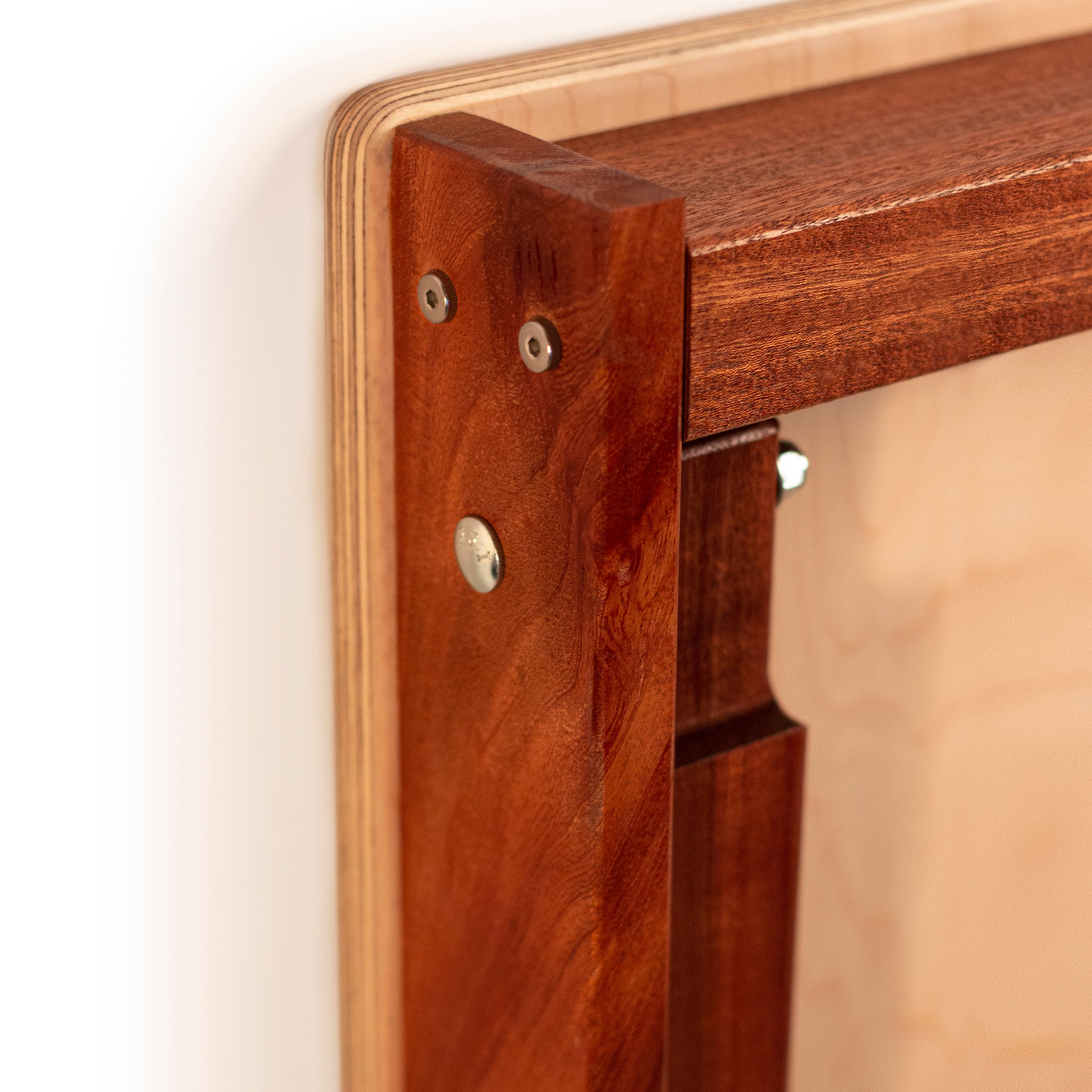 Light Beachwood Mahogany Pathfinder Cornhole Boards