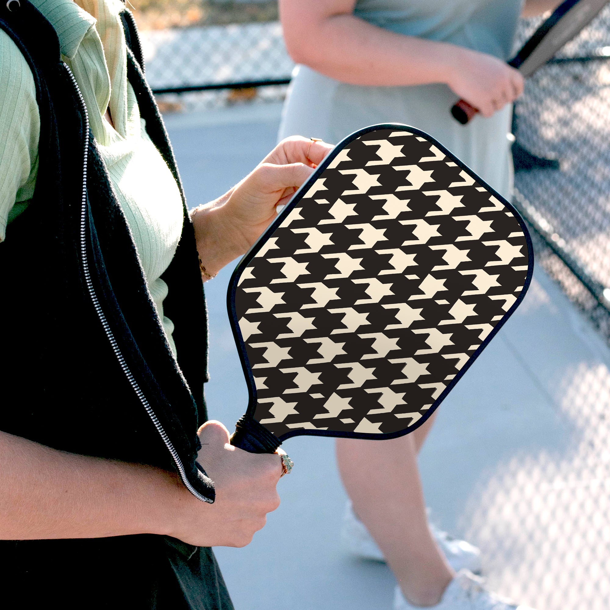 13MM Classic Houndstooth Pickleball Paddle