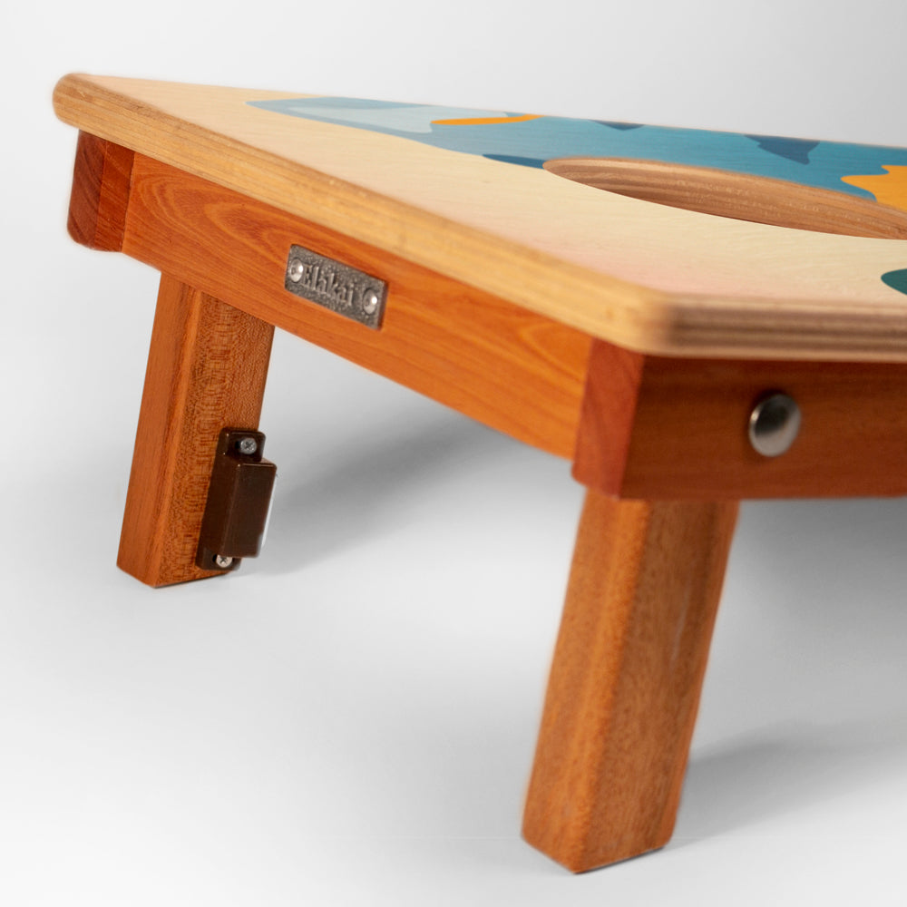 Grand Teton National Park Mahogany Pathfinder Cornhole Boards