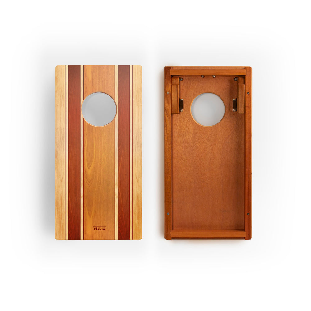Classic Woody Mahogany Pathfinder Cornhole Boards