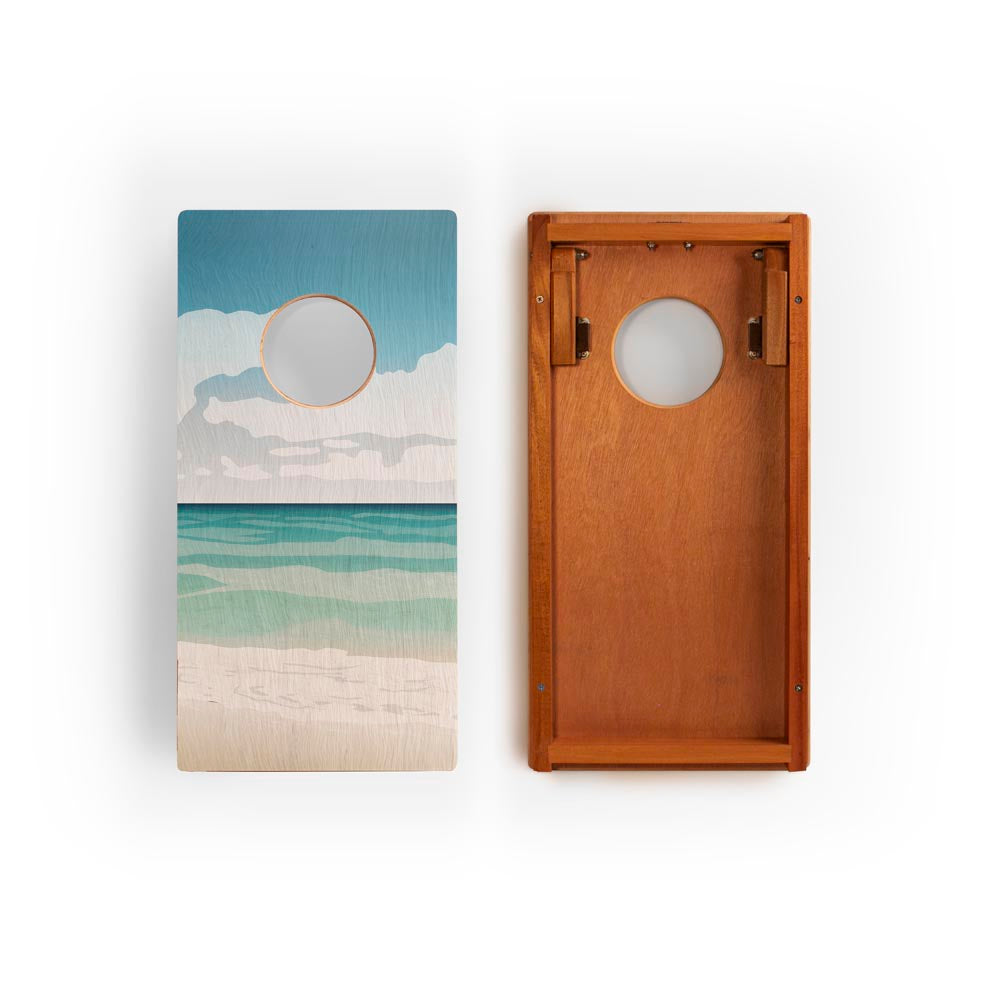 Gulf Islands National Seashore Mahogany Pathfinder Cornhole Boards