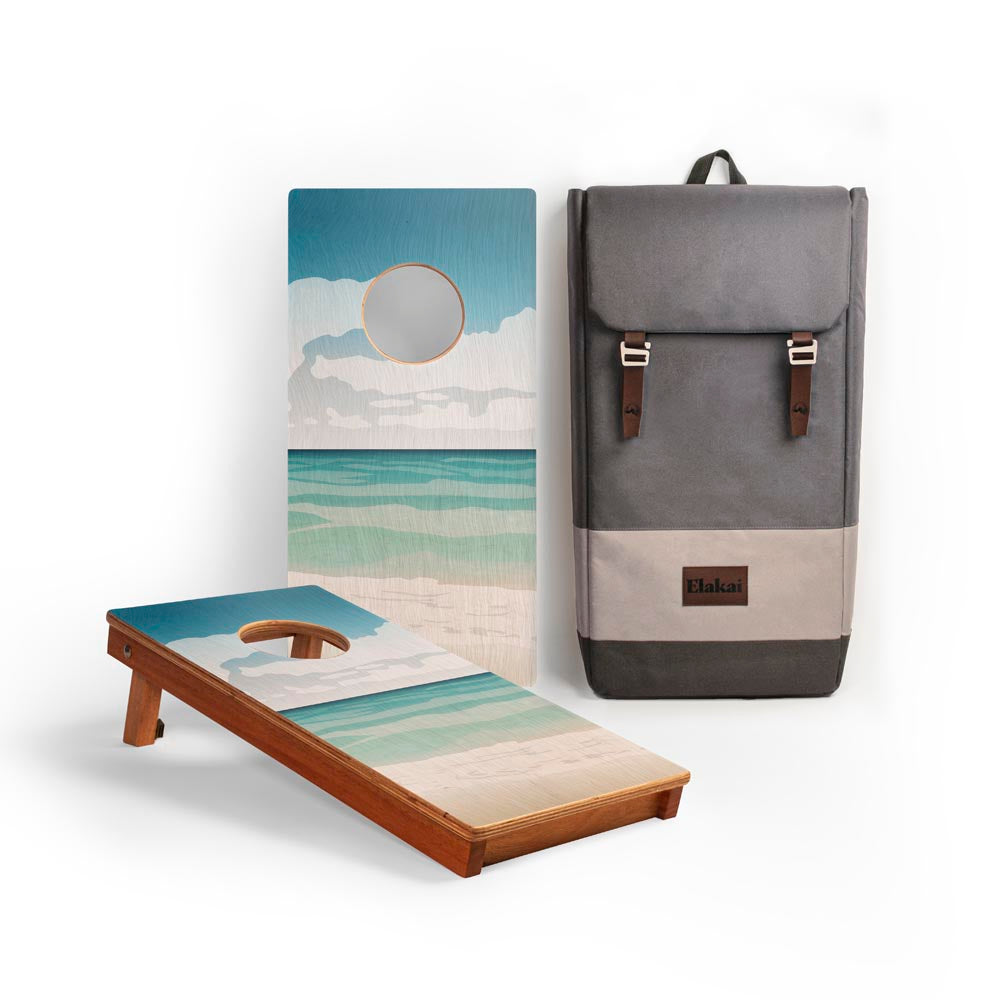 Gulf Islands National Seashore Mahogany Pathfinder Cornhole Boards