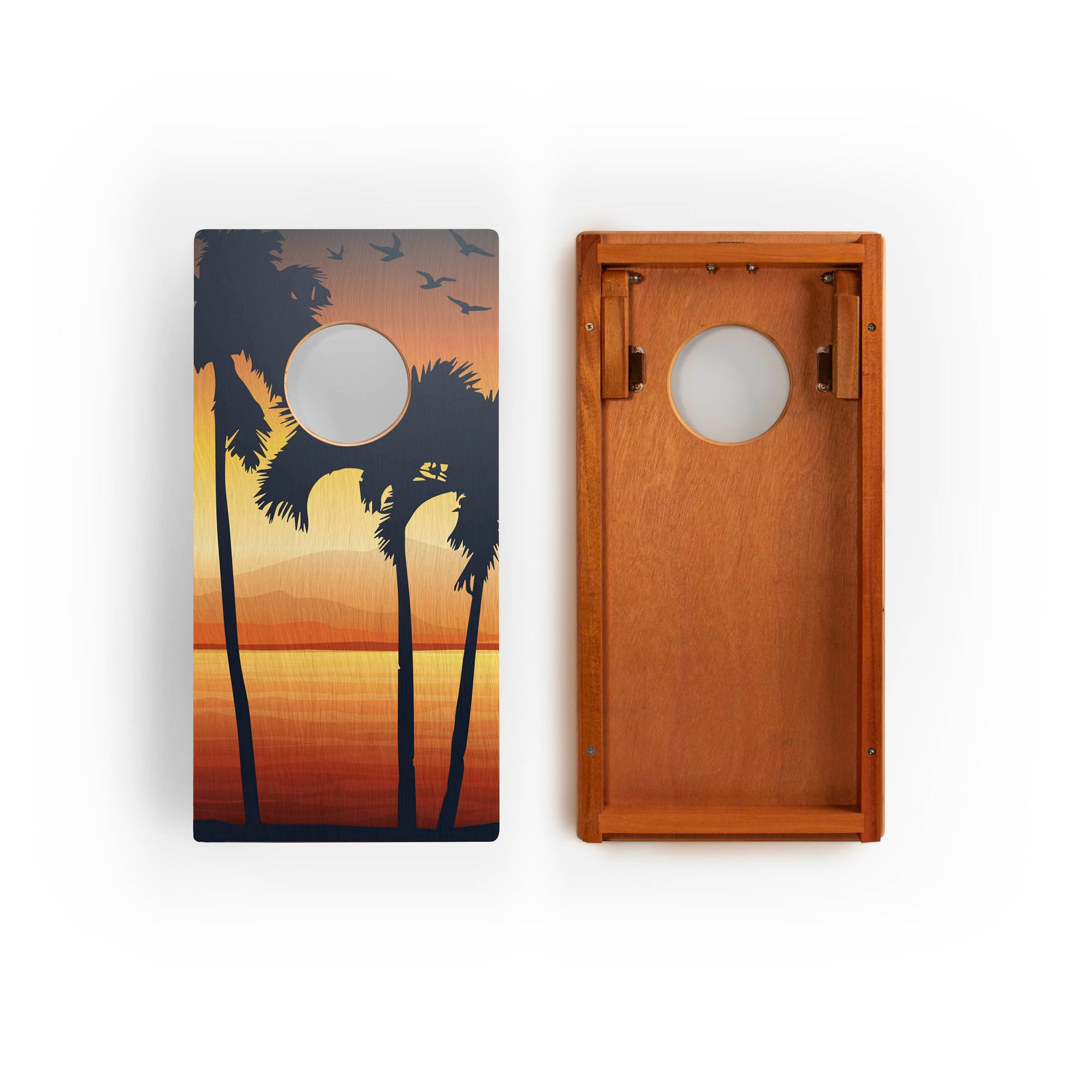 Virgin Islands National Park Mahogany Pathfinder Cornhole Boards