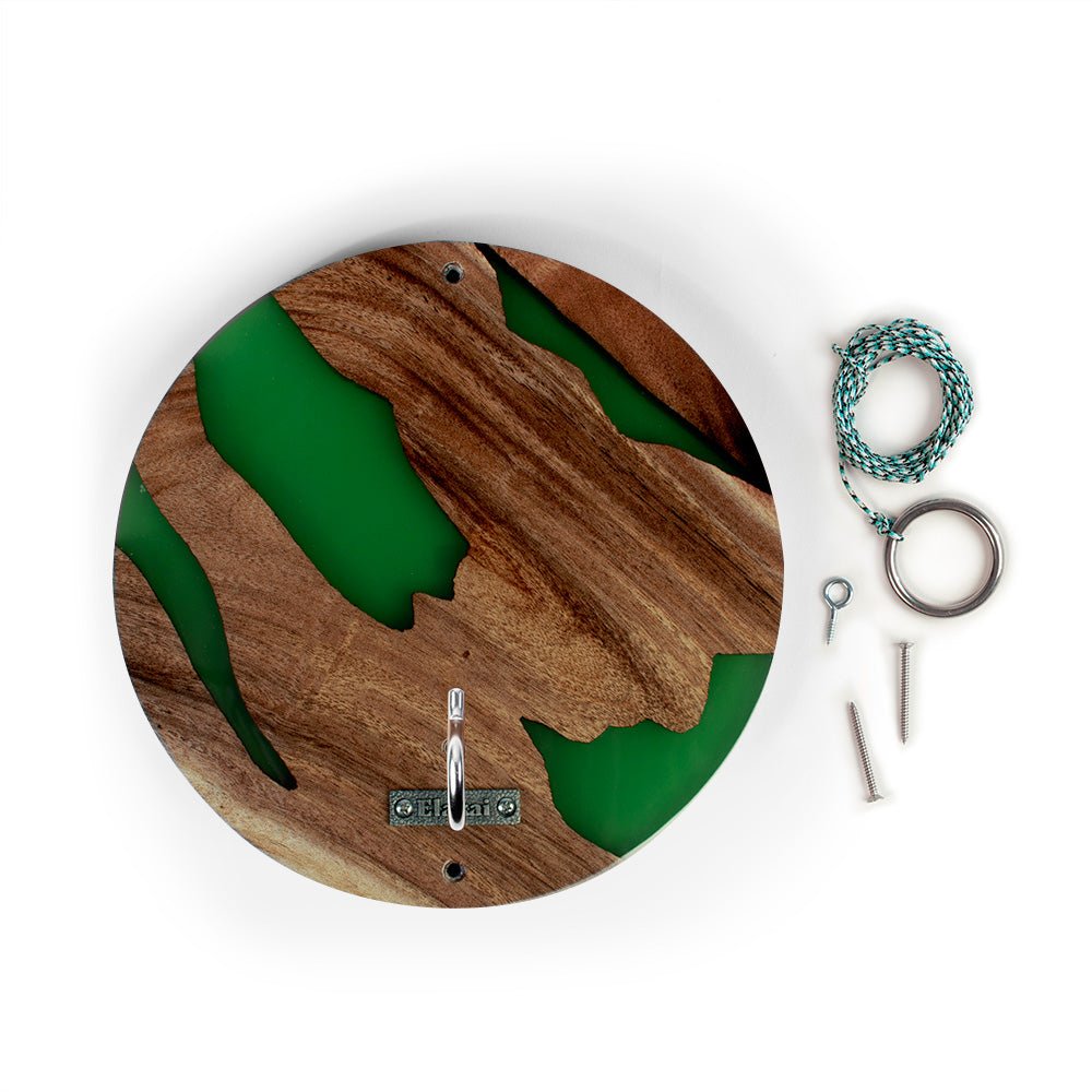 Botanical Acacia Hook & Ring Game - EGHRCRLE-19 | Elakai Outdoor
#color_moss