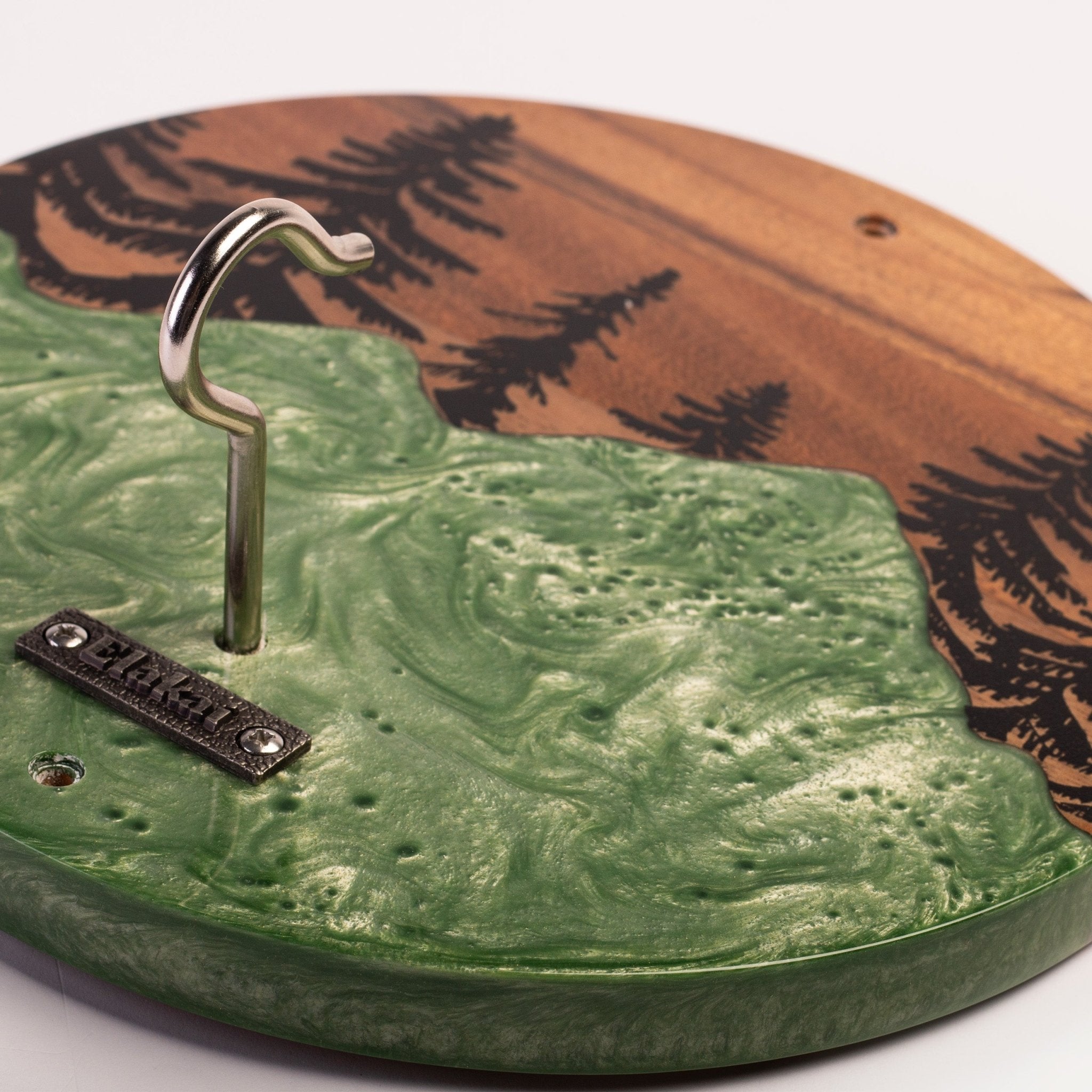 Mountain Acacia Wayfarer Hook & Ring Game - EGHRCRLE-21| Elakai Outdoor
#color_green pearl