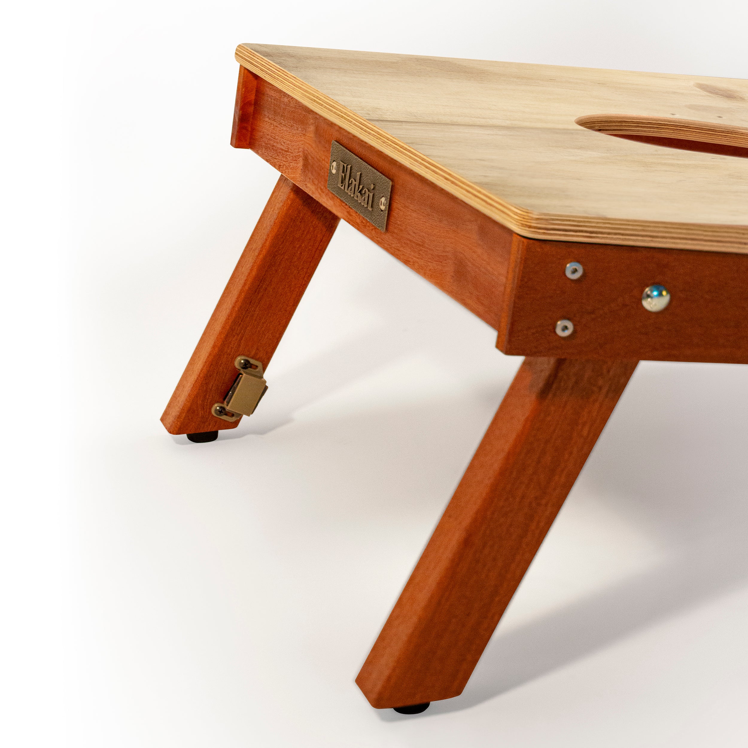 Light Beachwood Mahogany Pathfinder Cornhole Boards