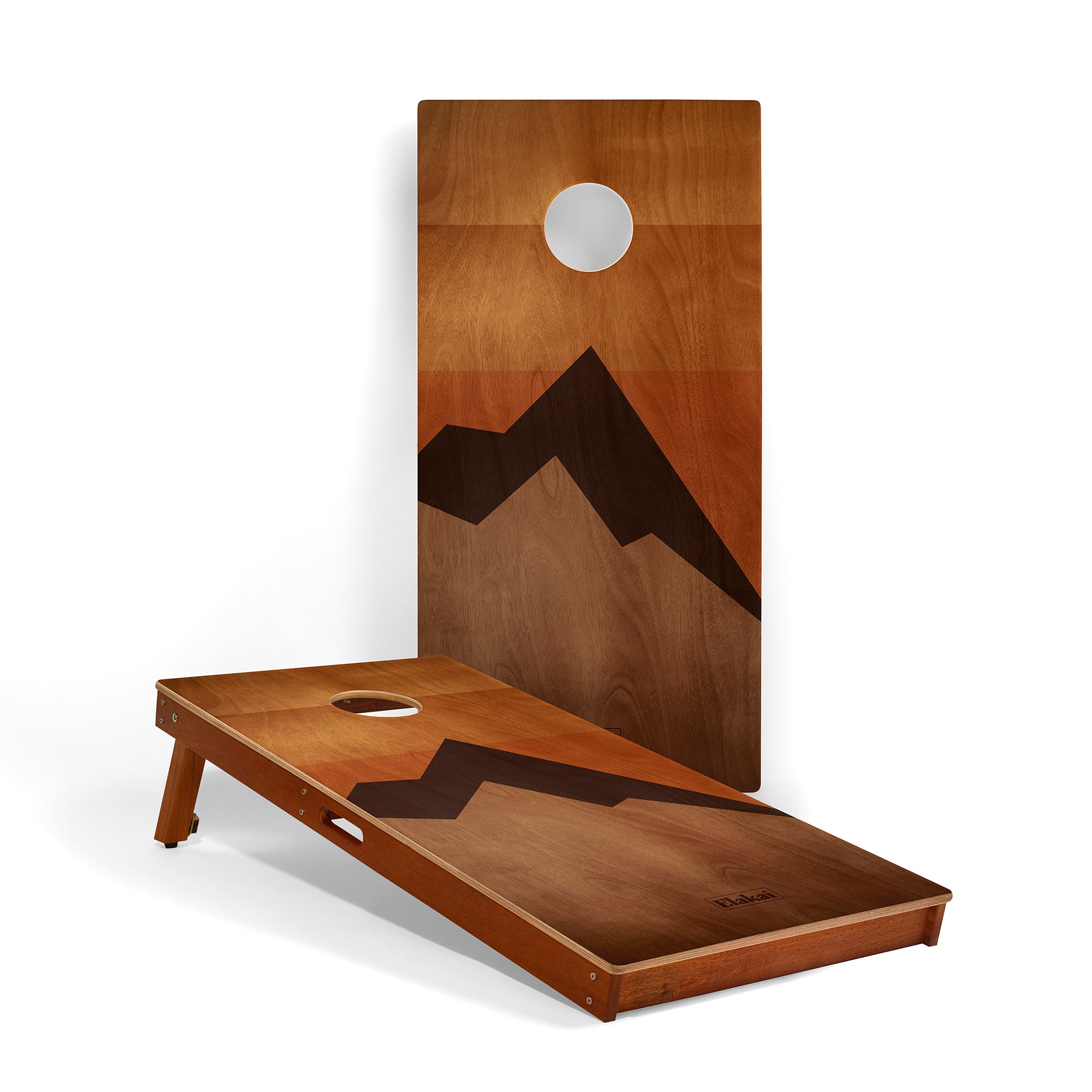 Retro Elakai Mahogany Pathfinder Cornhole Boards