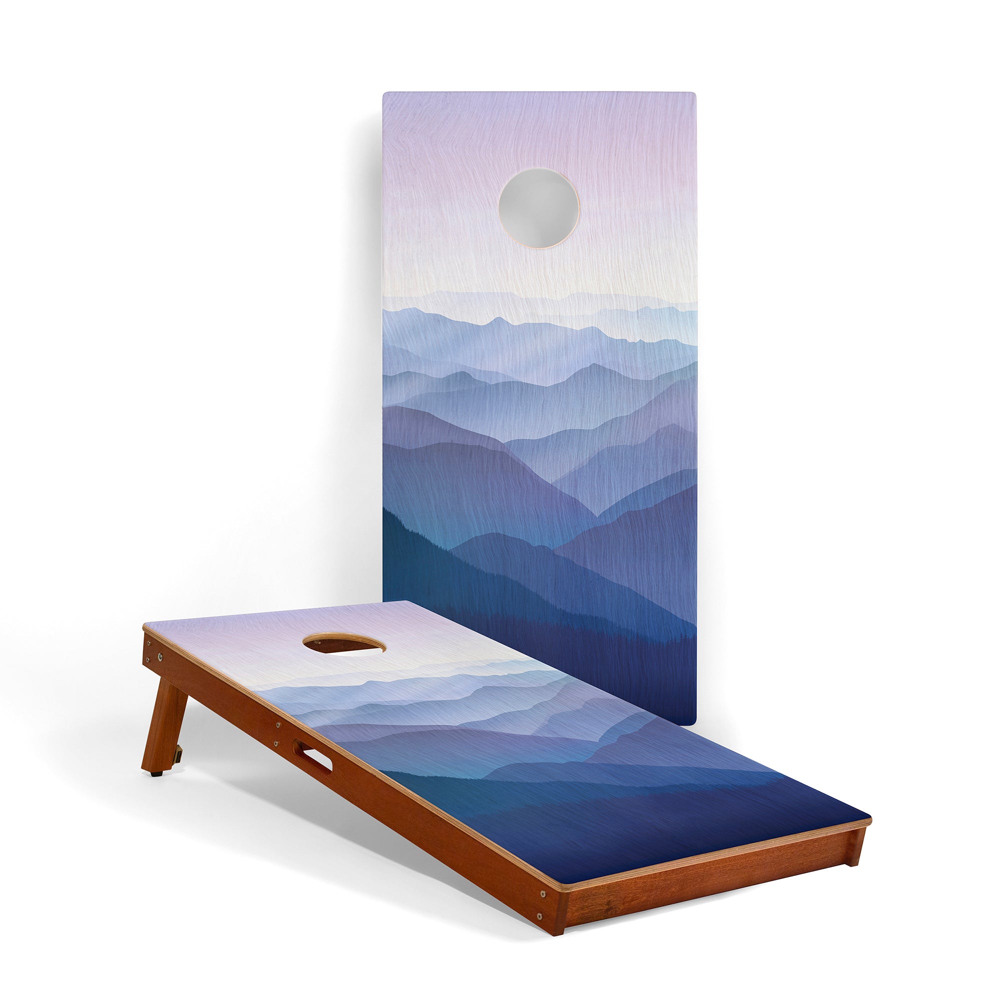 Smoky Mountains National Park Mahogany Pathfinder Cornhole Boards