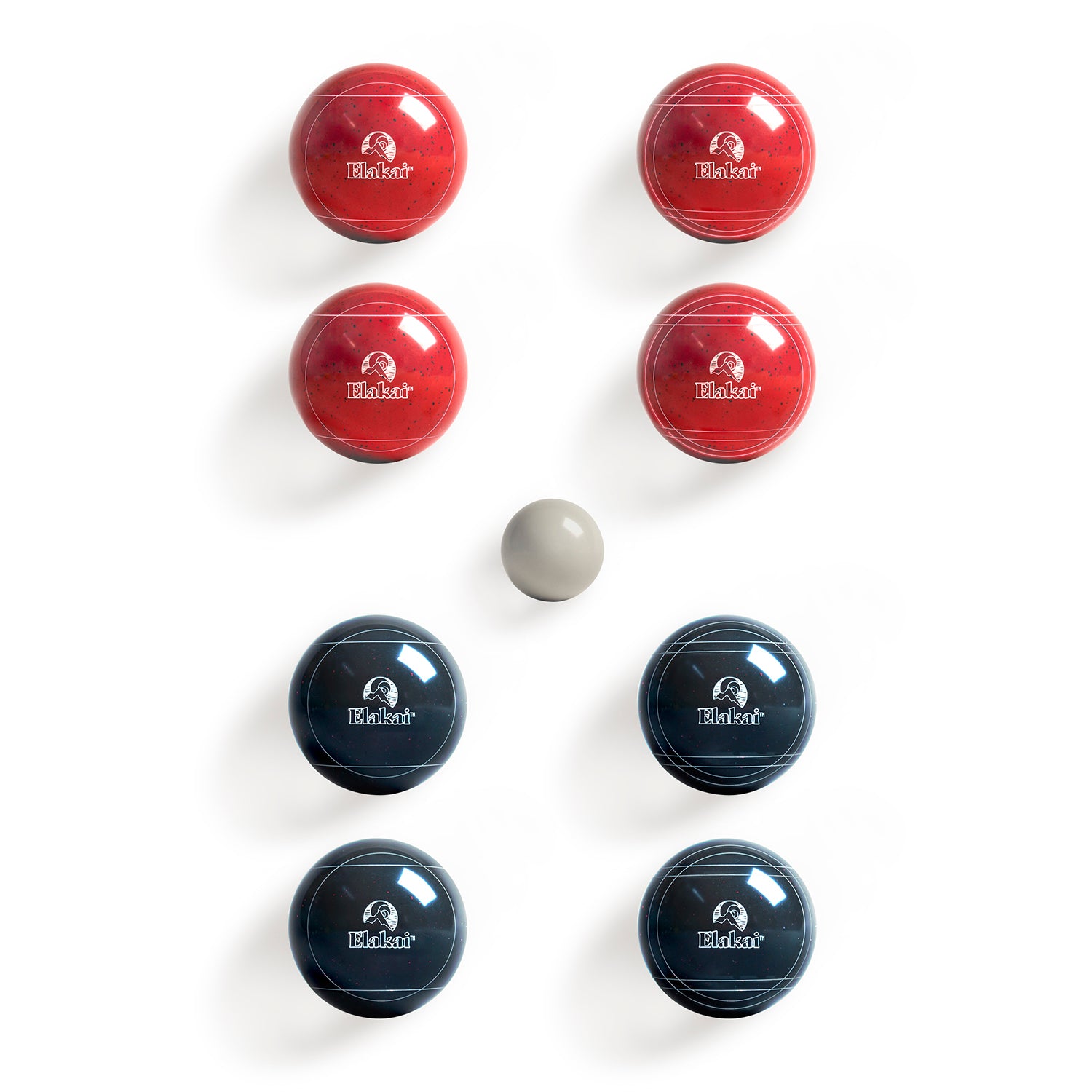 Premium Resin 107mm Rambler Bocce Set