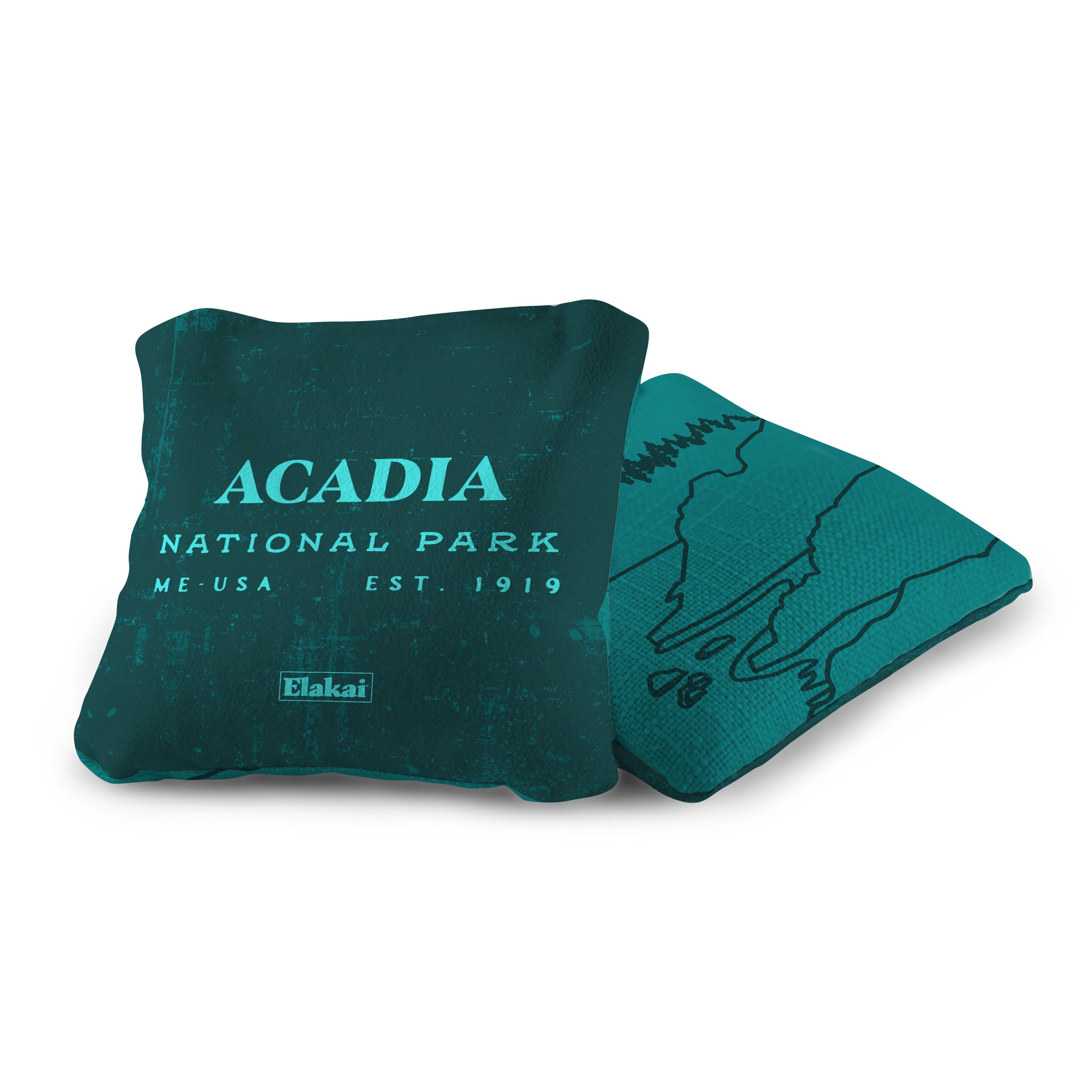 Acadia National Park Durasuede + Turbo Polyglide Pilot Versacraft Cornhole Bags