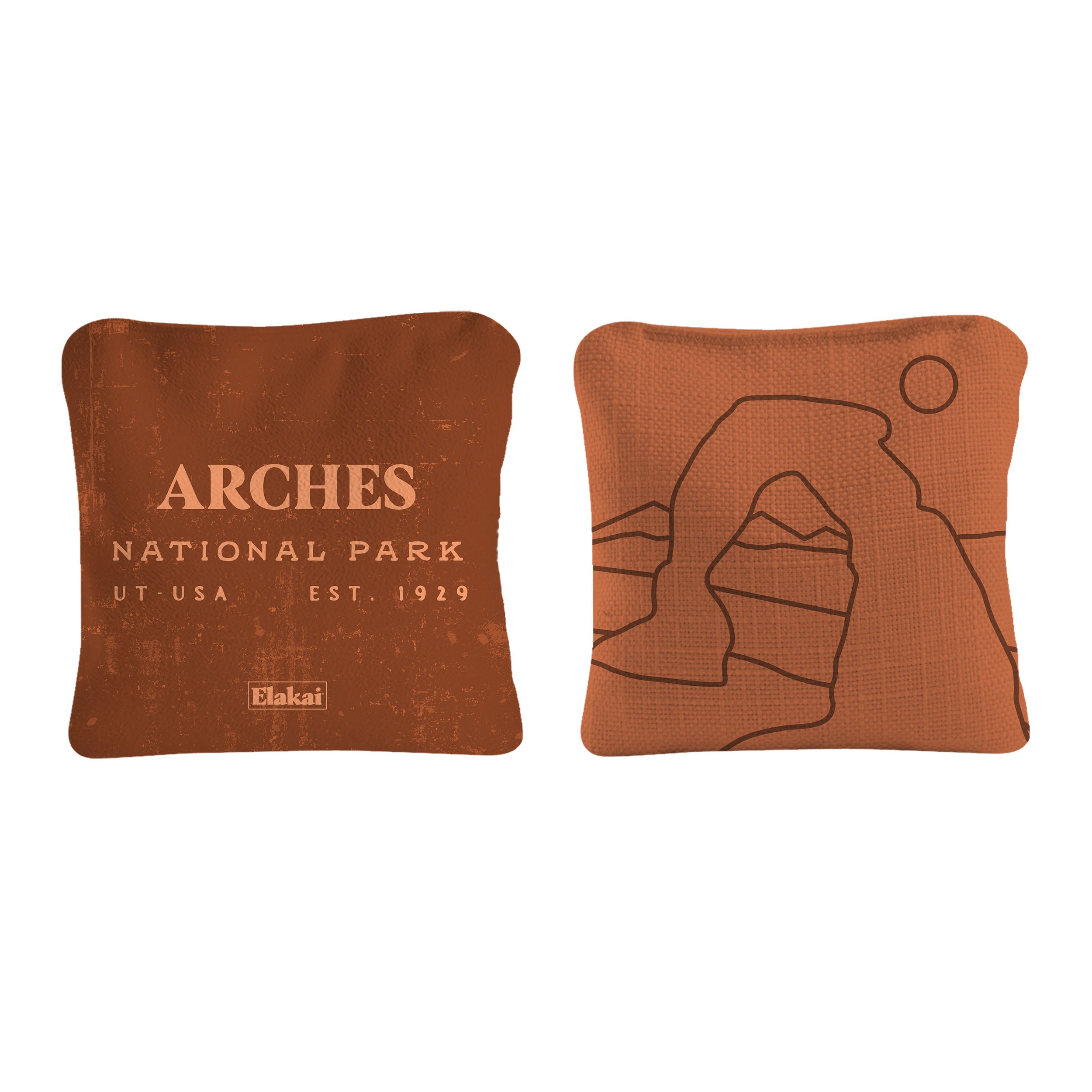 Arches National Park Durasuede + Turbo Polyglide Pilot Versacraft Cornhole Bags