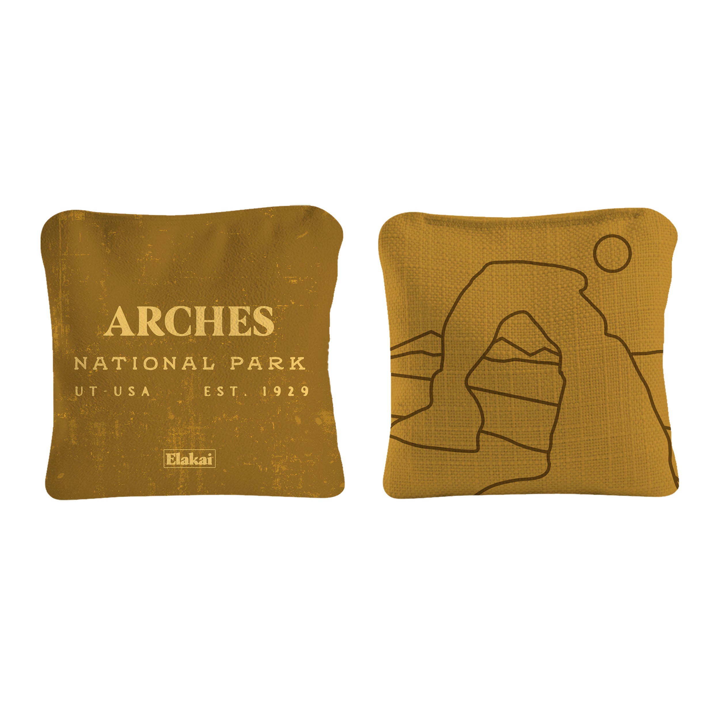 Arches National Park Durasuede + Turbo Polyglide Pilot Versacraft Cornhole Bags