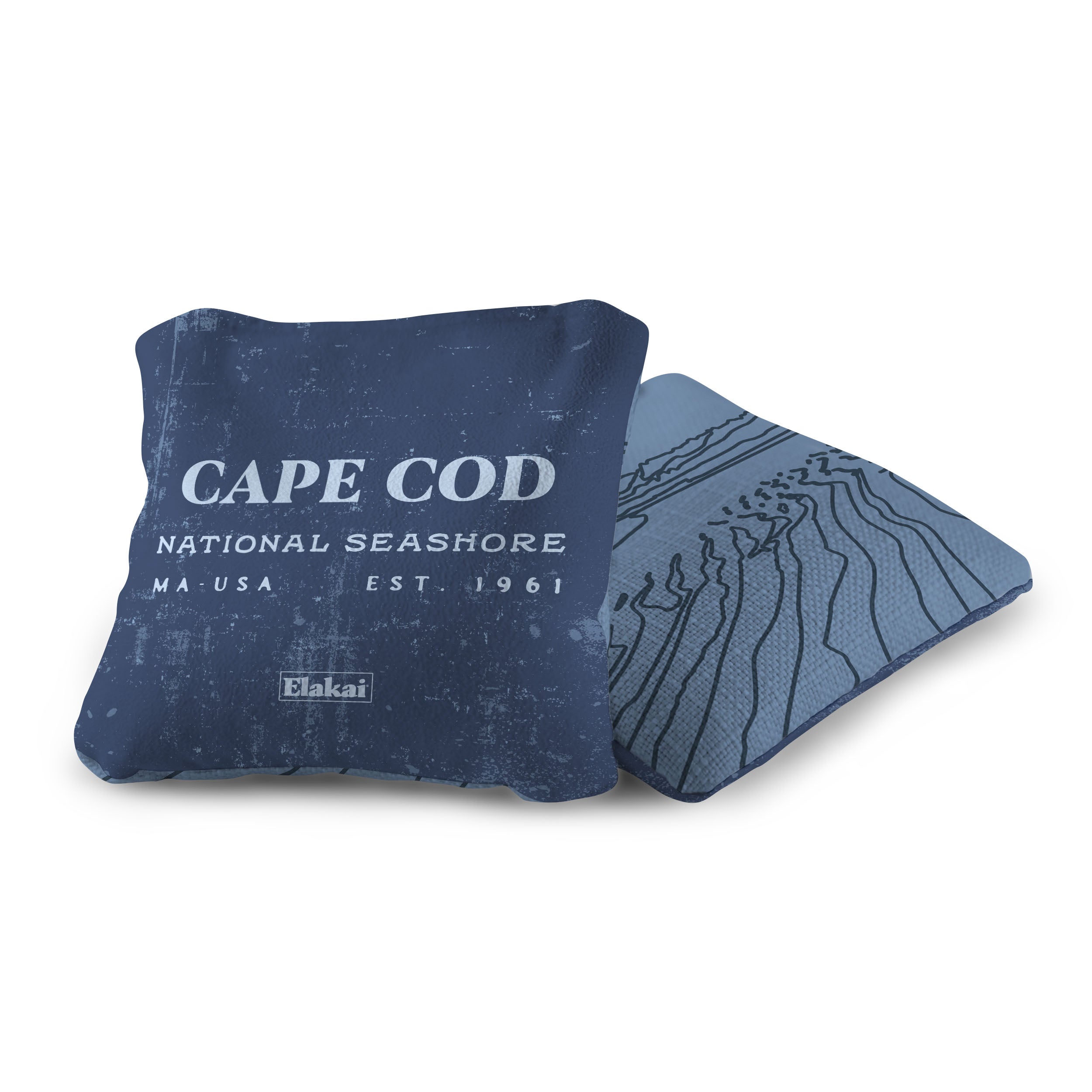 Cape Cod National Seashore Durasuede + Turbo Polyglide Pilot Versacraft Cornhole Bags