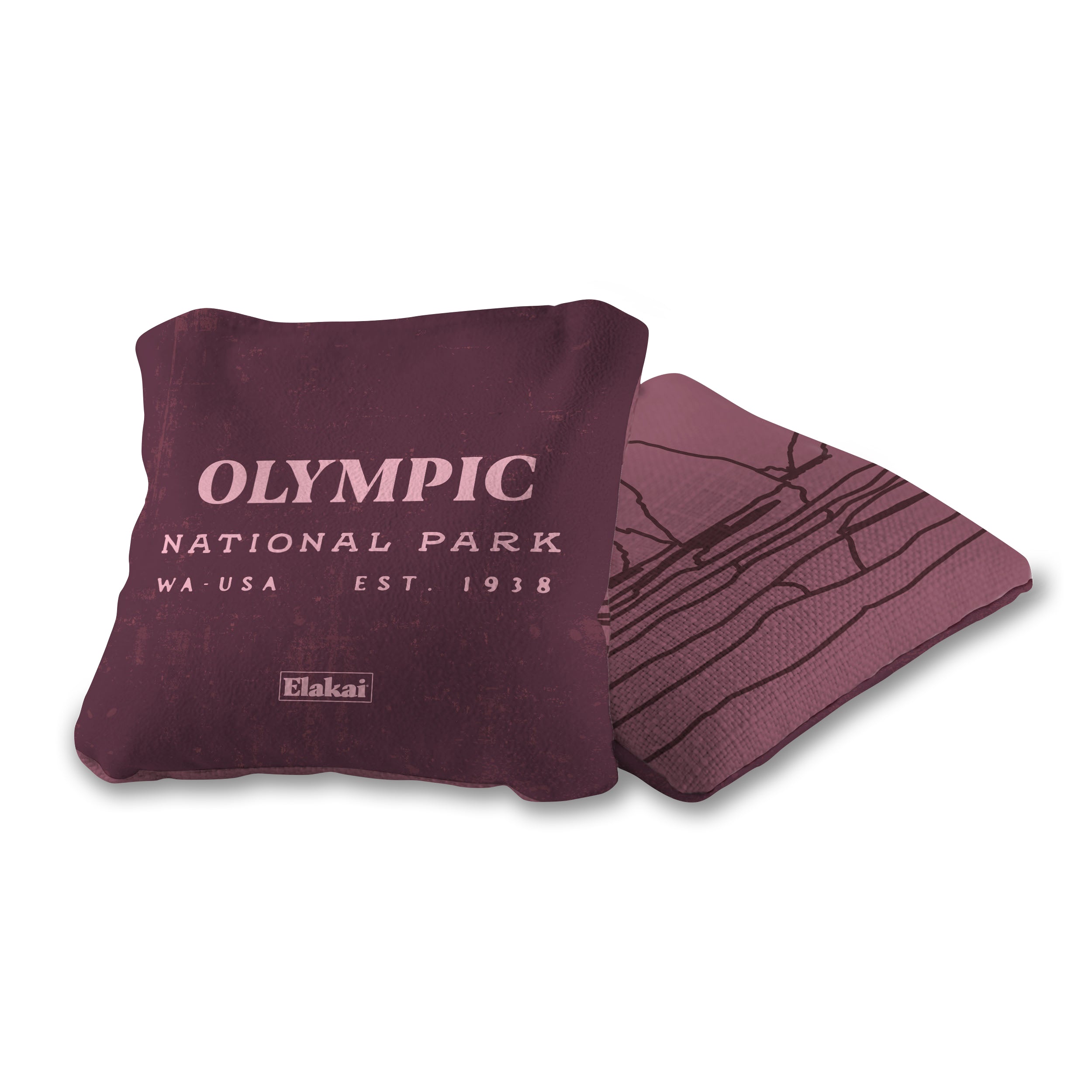 Olympic National Park Durasuede + Turbo Polyglide Pilot Versacraft Cornhole Bags