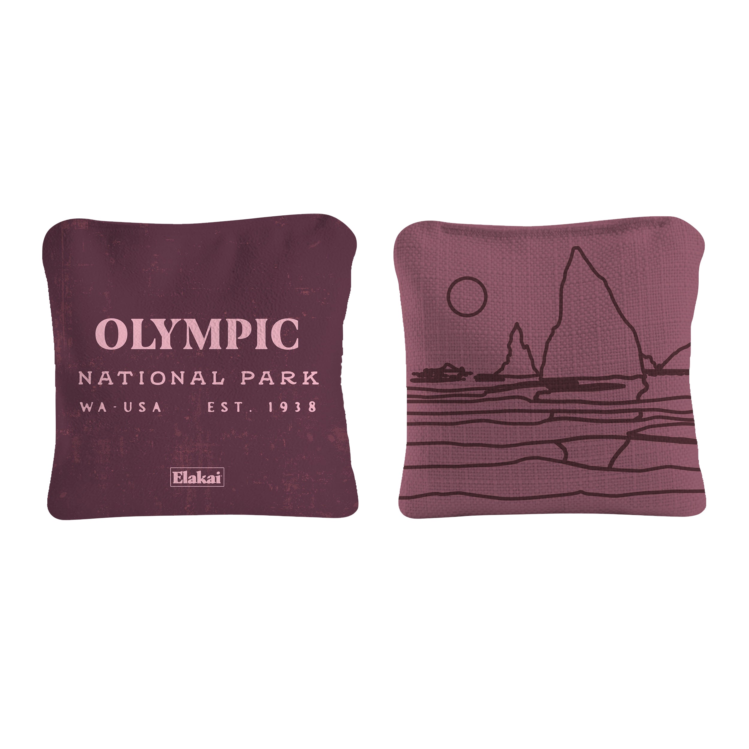 Olympic National Park Durasuede + Turbo Polyglide Pilot Versacraft Cornhole Bags