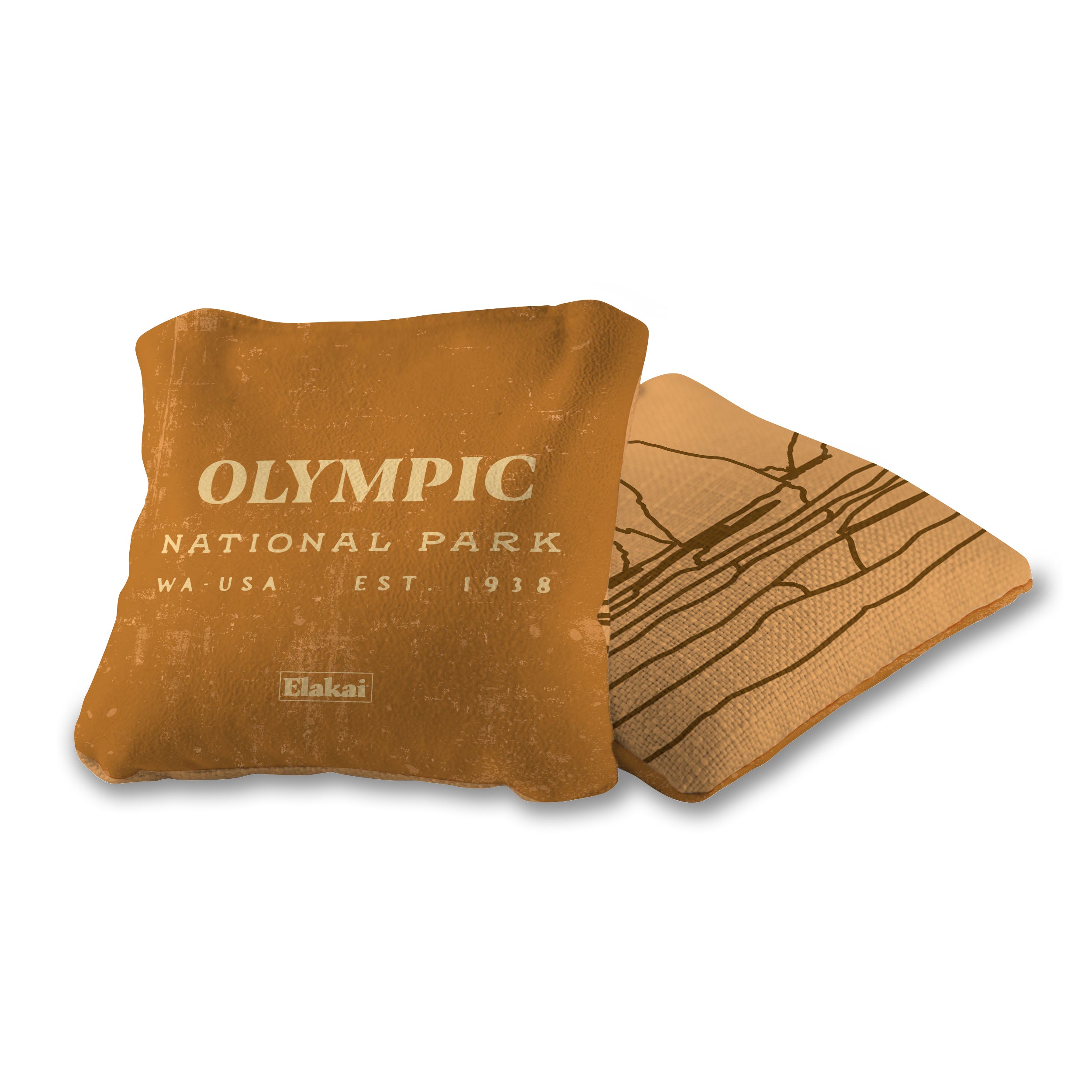 Olympic National Park Durasuede + Turbo Polyglide Pilot Versacraft Cornhole Bags