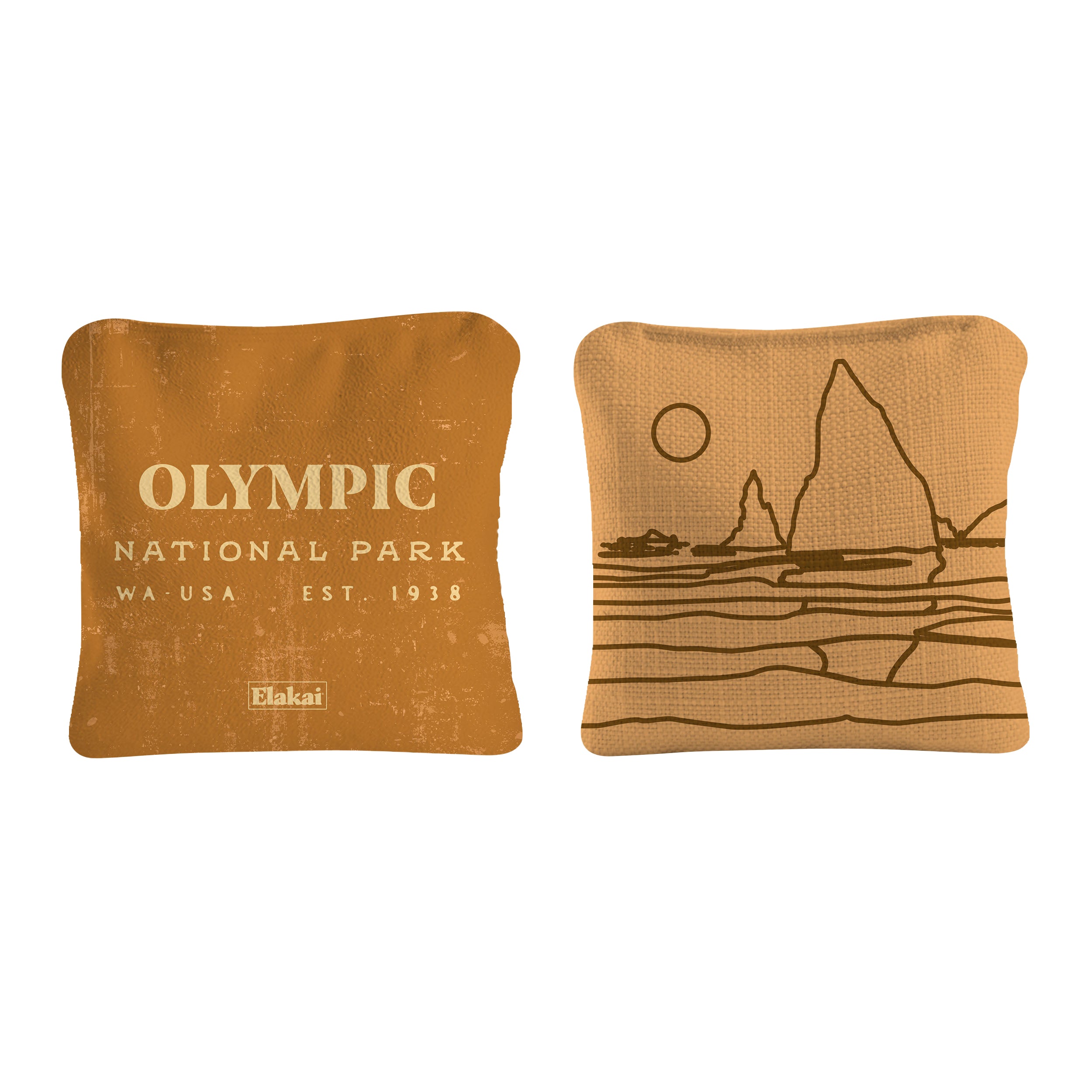 Olympic National Park Durasuede + Turbo Polyglide Pilot Versacraft Cornhole Bags