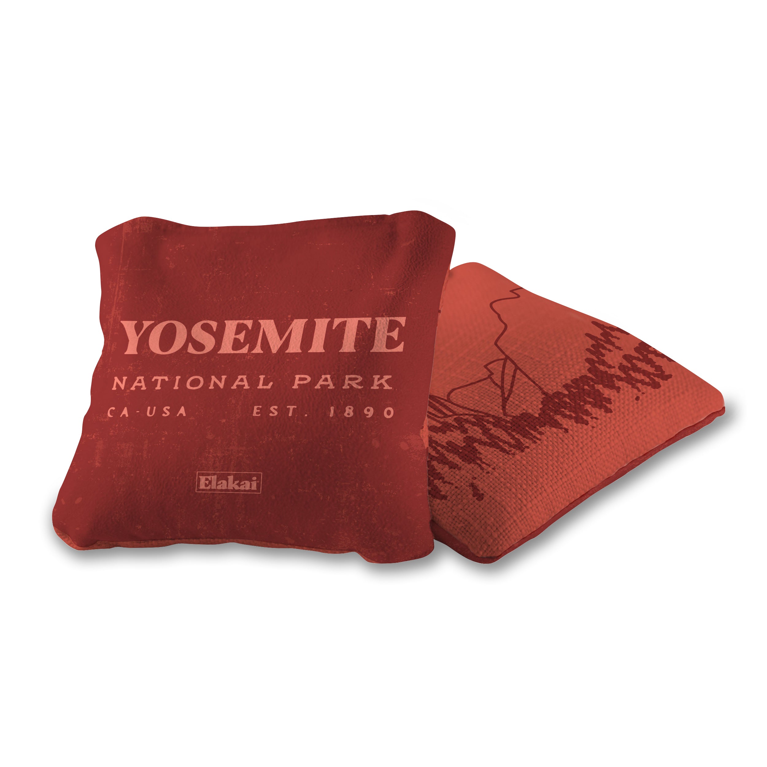 Yosemite National Park Durasuede + Turbo Polyglide Pilot Versacraft Cornhole Bags