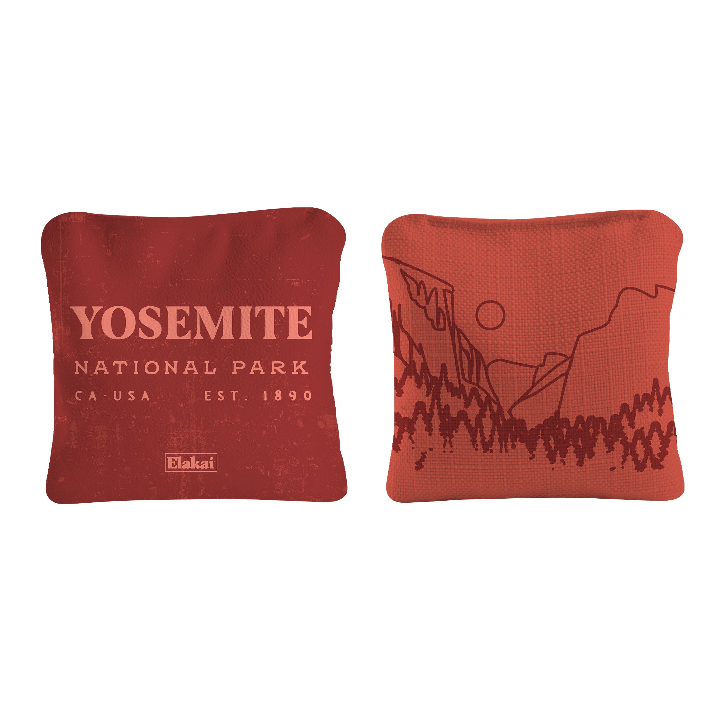 Yosemite National Park Durasuede + Turbo Polyglide Pilot Versacraft Cornhole Bags