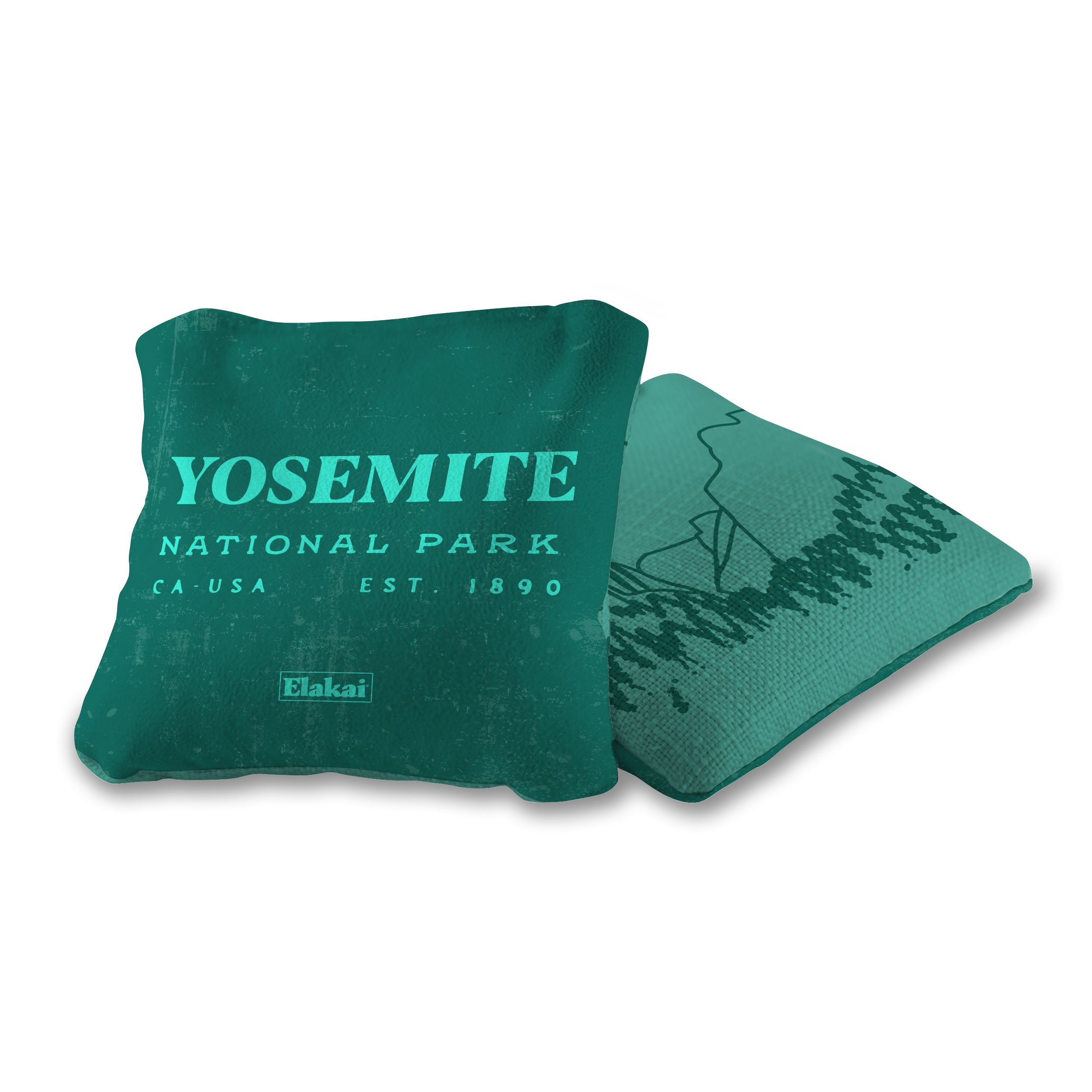 Yosemite National Park Durasuede + Turbo Polyglide Pilot Versacraft Cornhole Bags