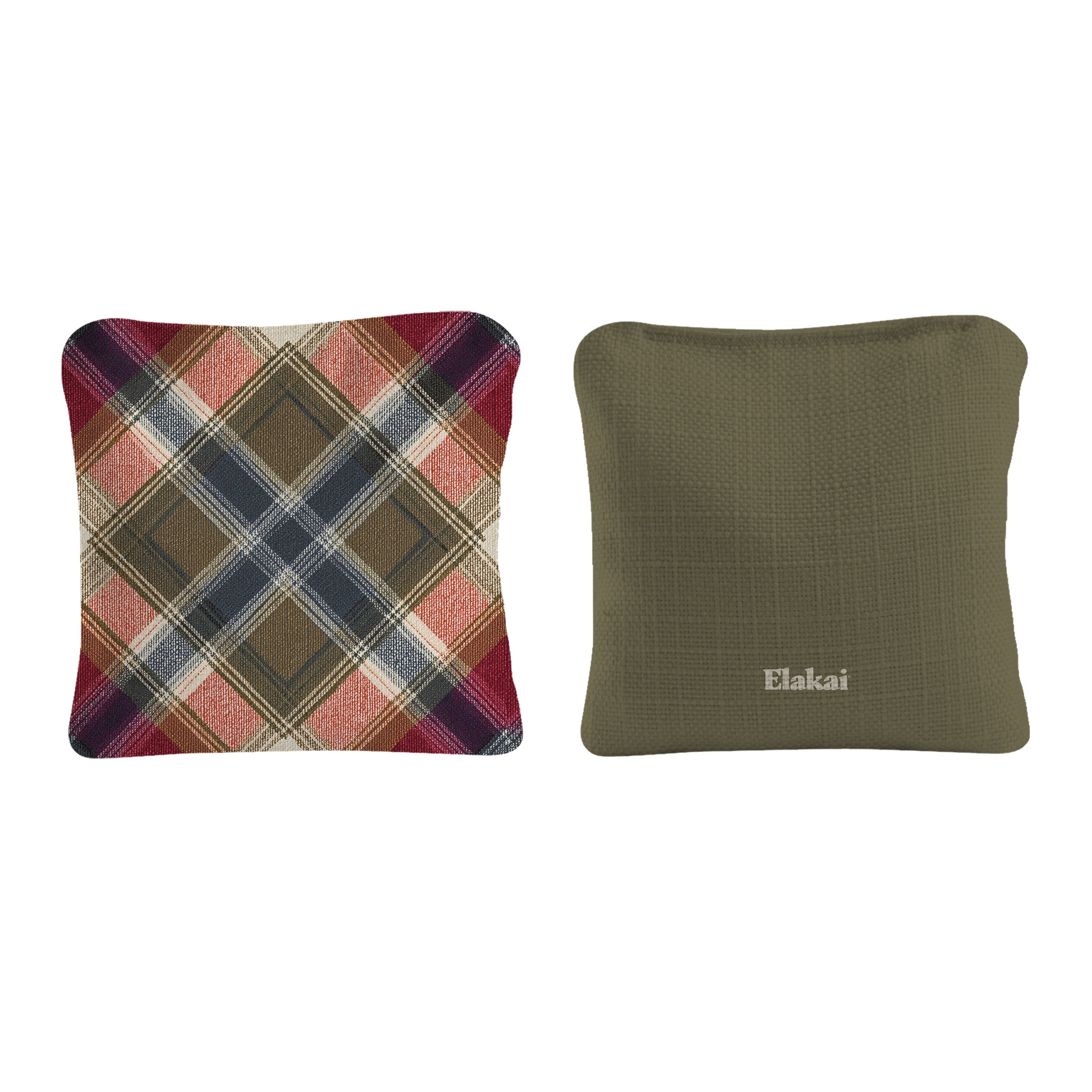 #color_Rustic Tartan Plaid Olive Green