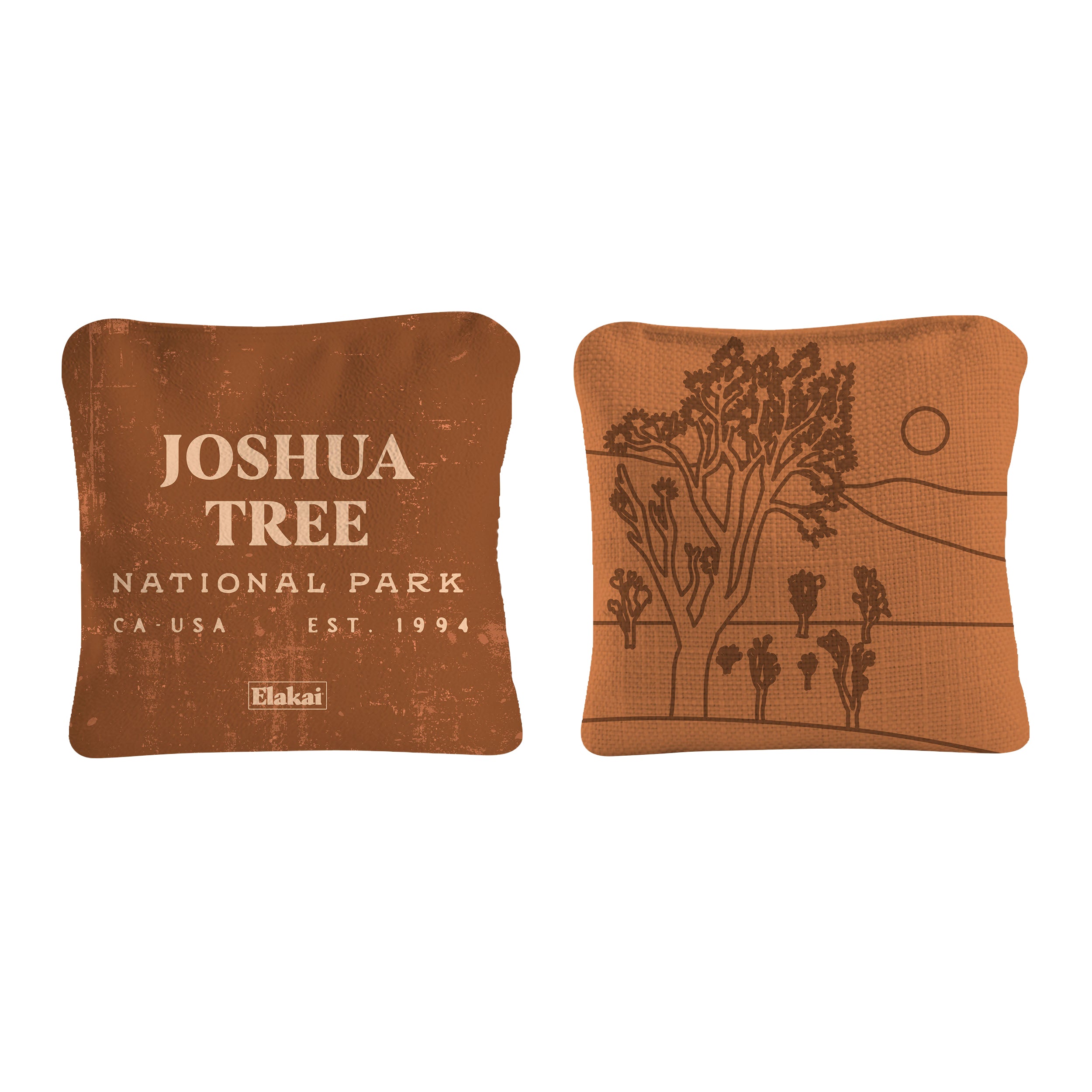 Joshua Tree National Park Durasuede + Turbo Polyglide Pilot Versacraft Cornhole Bags