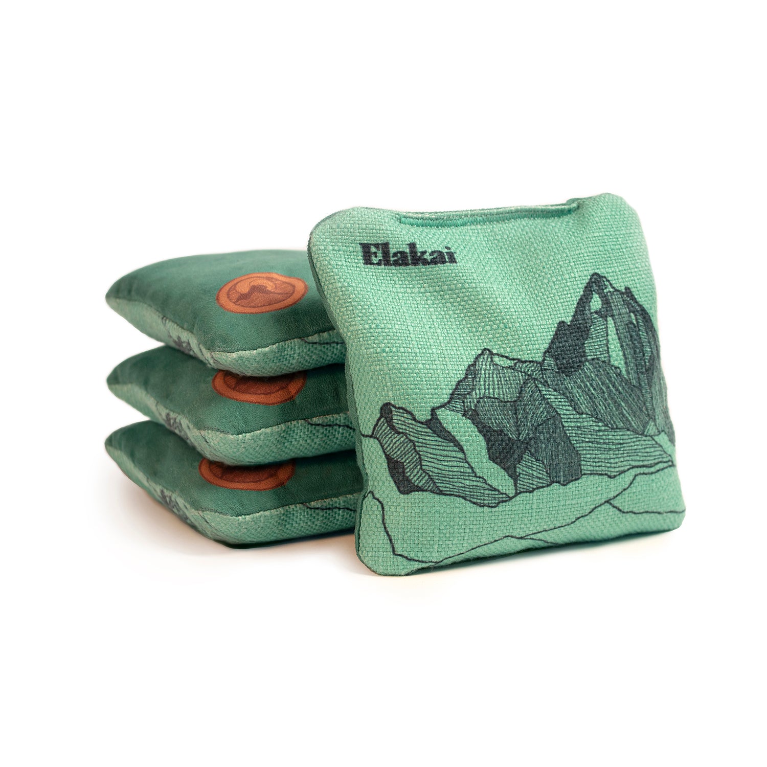 Mount Elakai Durasuede + Turbo Polyglide Pilot Versacraft Cornhole Bags