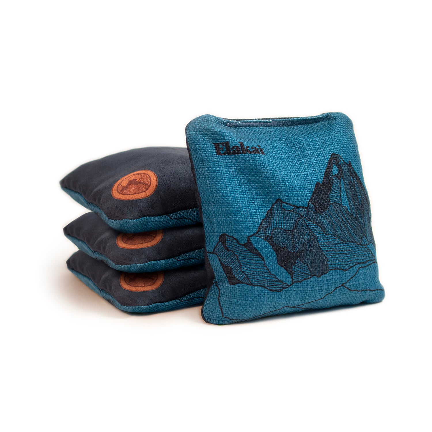 Mount Elakai Durasuede + Turbo Polyglide Pilot Versacraft Cornhole Bags