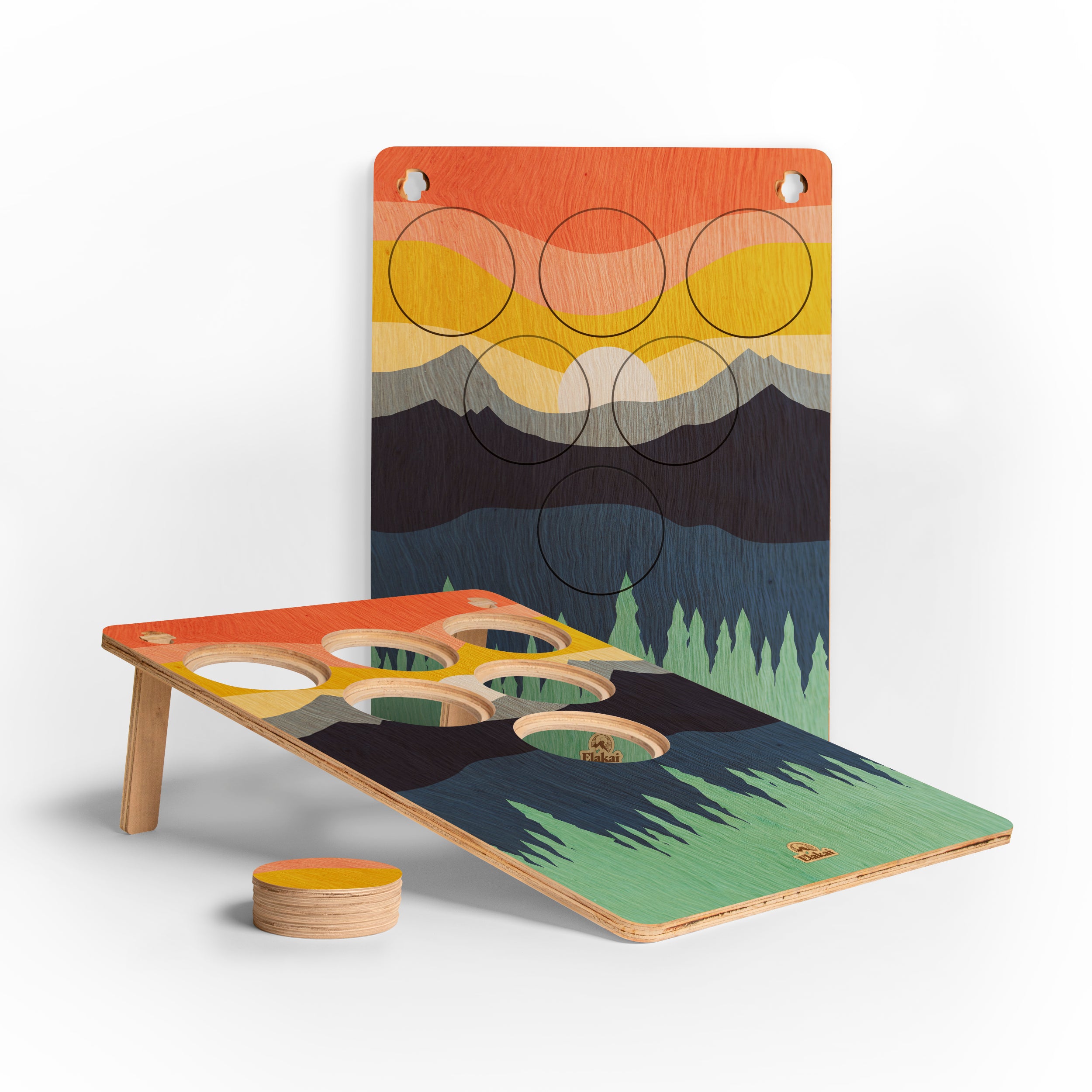 Premium Plywood Weekender H6 Cornhole Pong