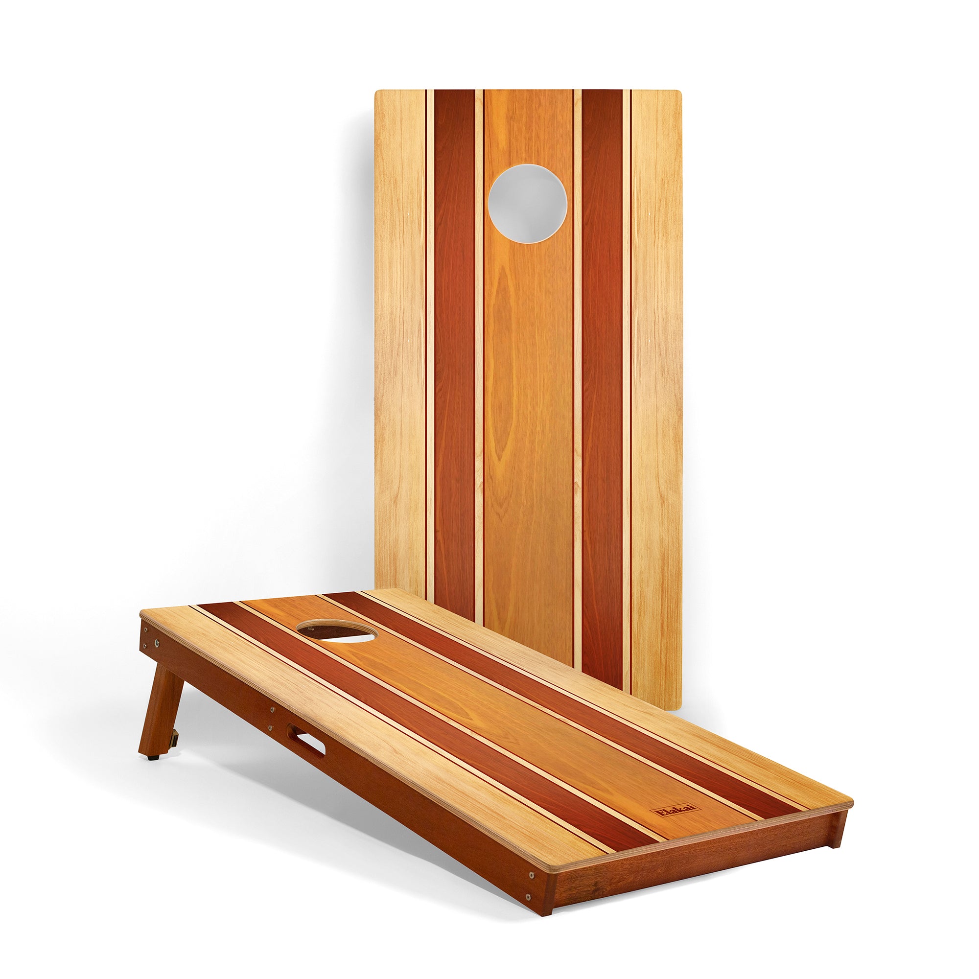 Classic Woody Mahogany Pathfinder Cornhole Boards