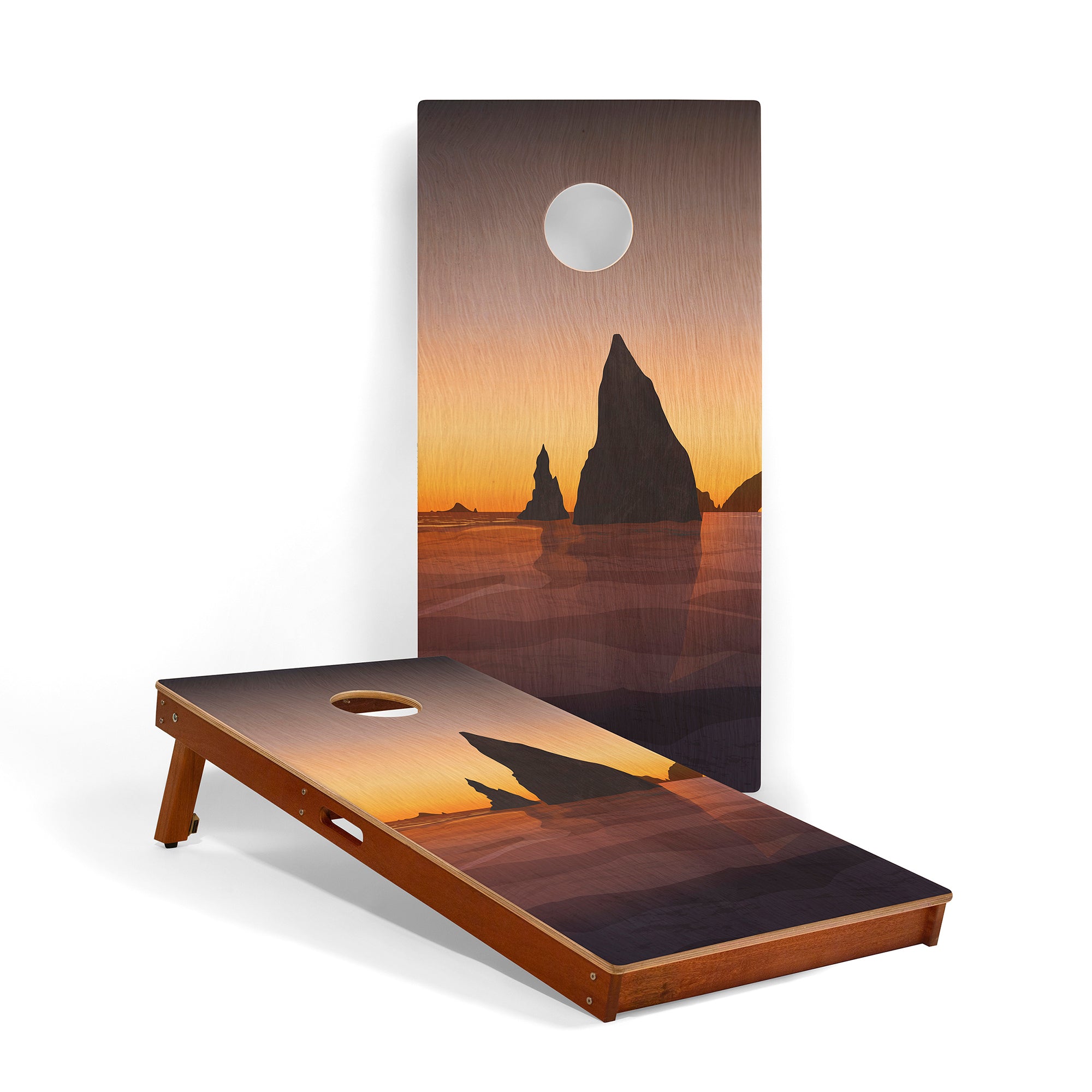 Olympic National Park Mahogany Pathfinder Cornhole Boards