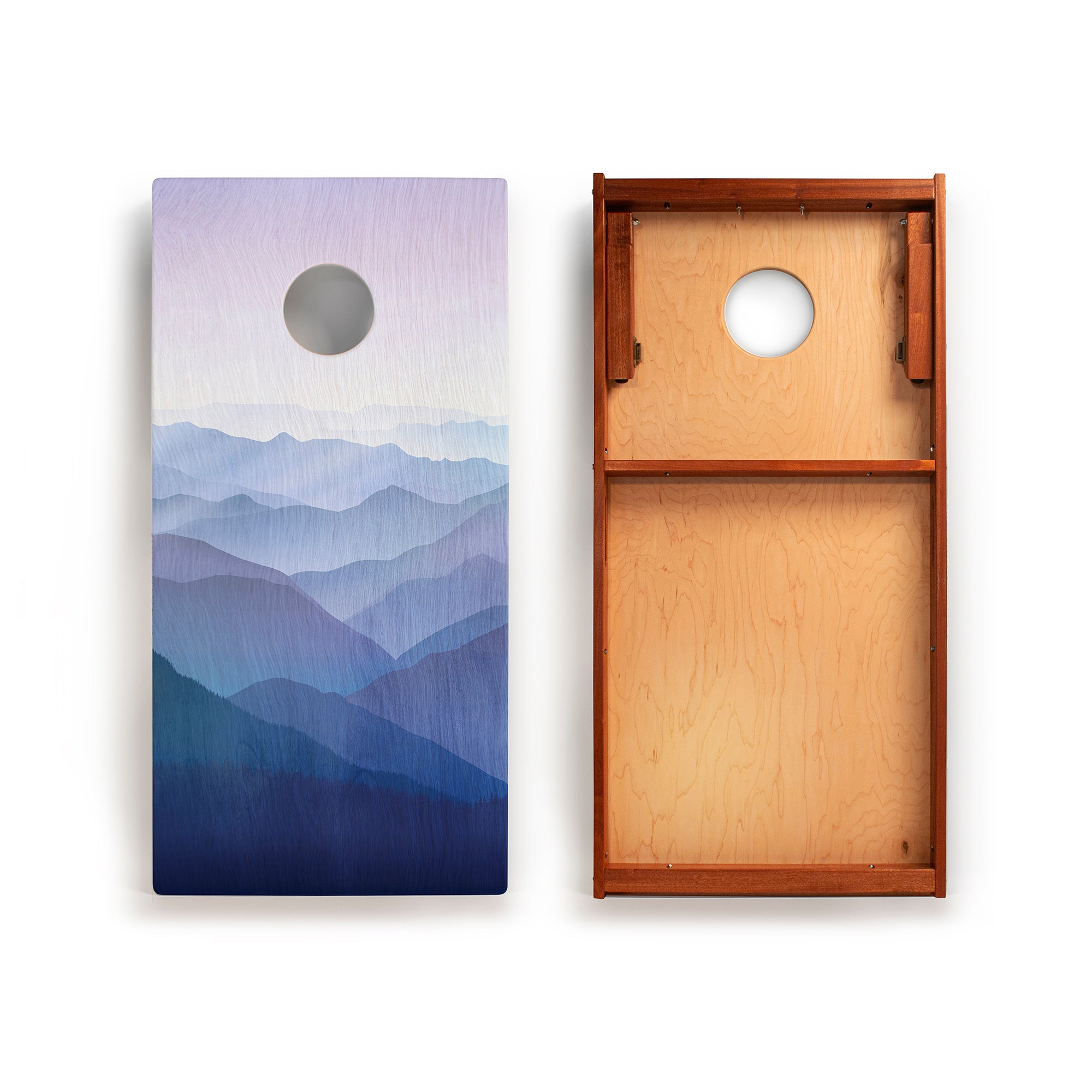 Smoky Mountains National Park Mahogany Pathfinder Cornhole Boards