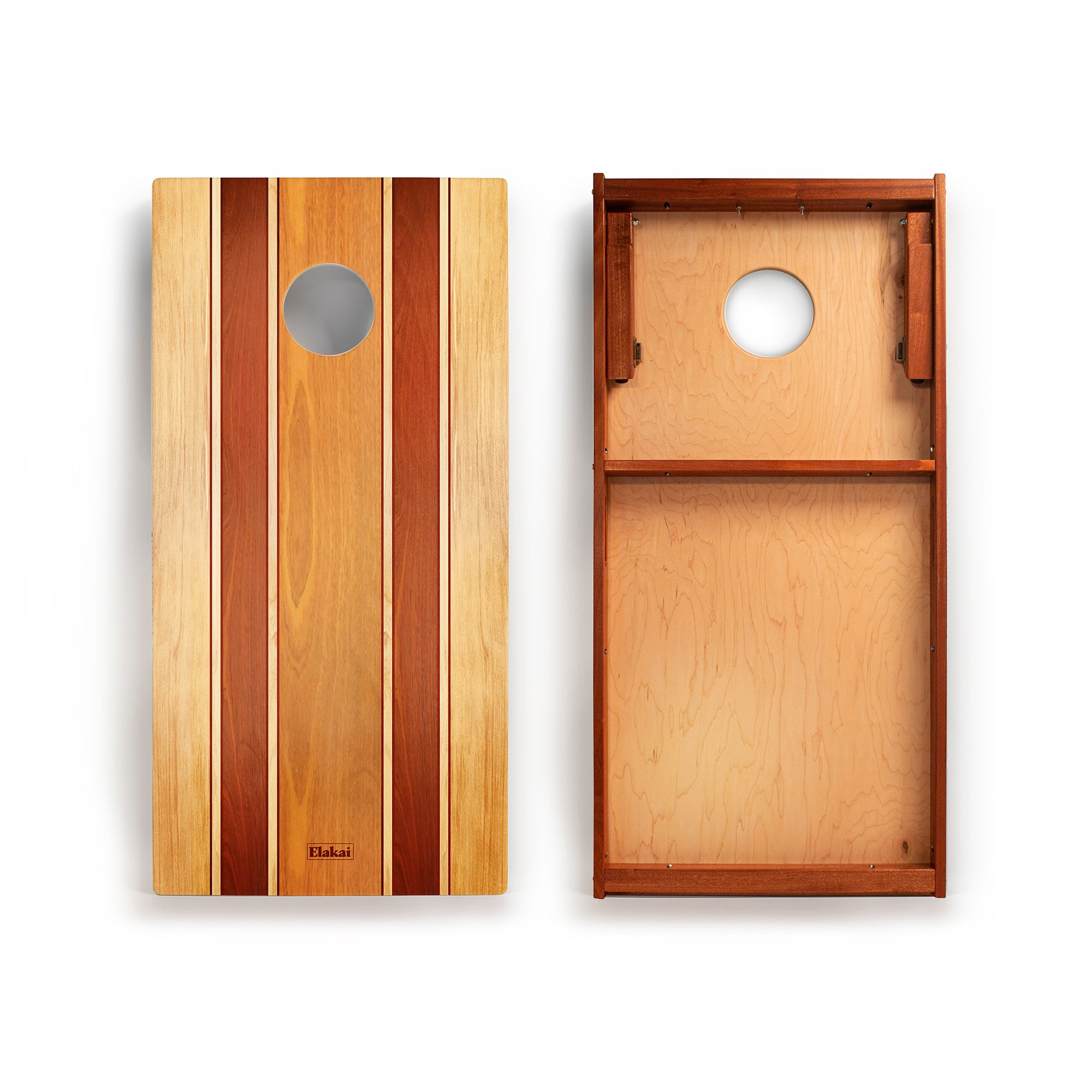 Classic Woody Mahogany Pathfinder Cornhole Boards