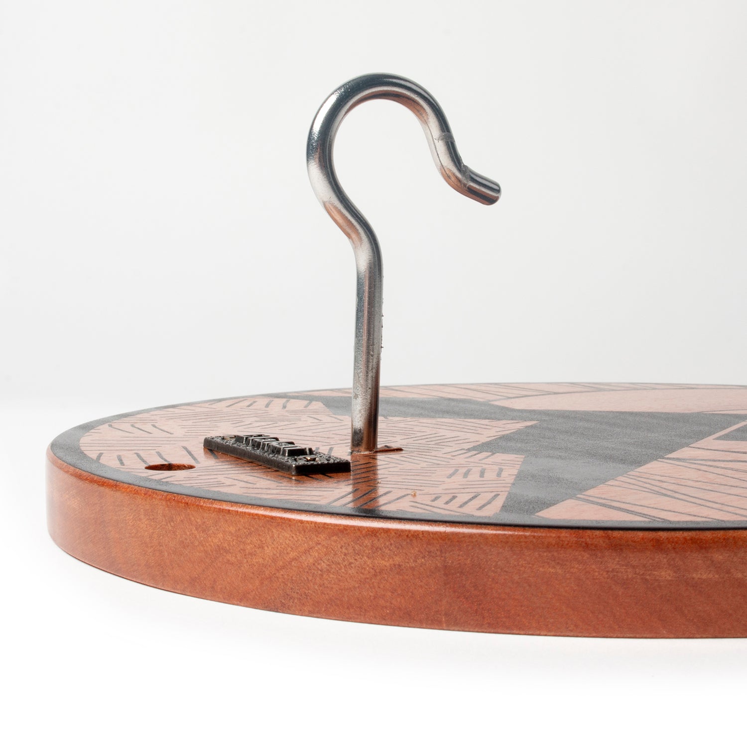 Mount Elakai Mahogany Wayfarer Hook & Ring Game