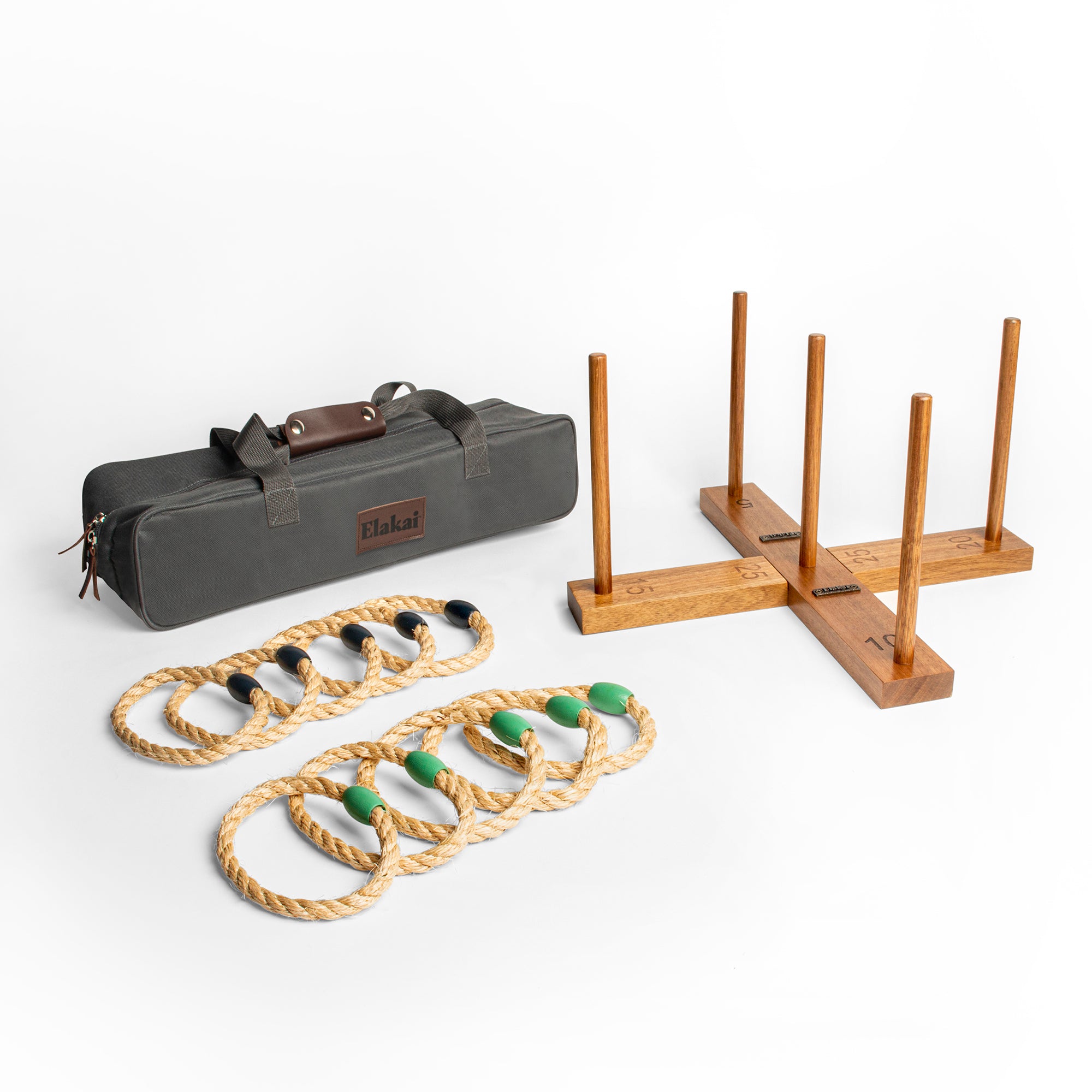 Acacia Wrangler Ring Toss Game