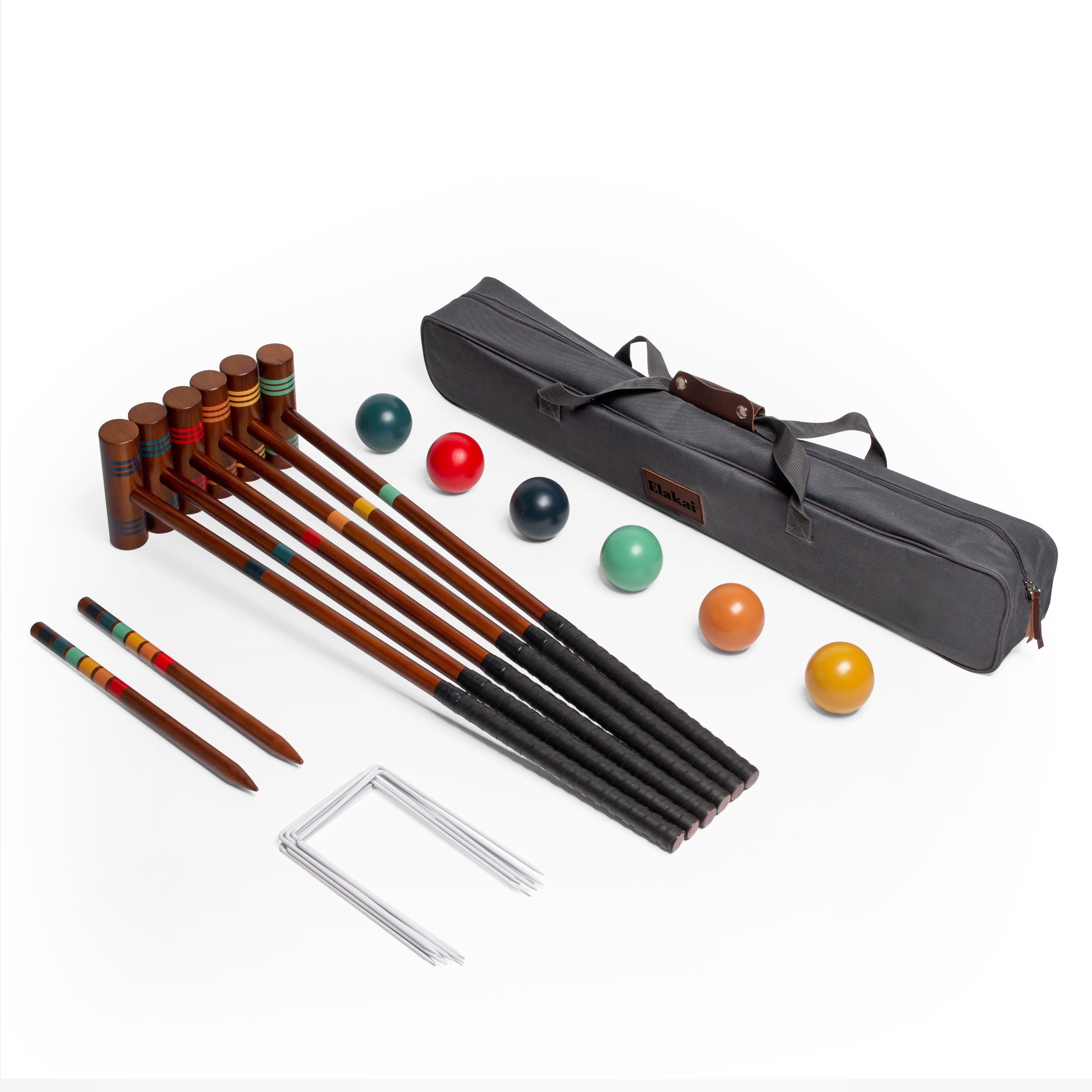 Hevea Rover Six Player Travel Croquet Set