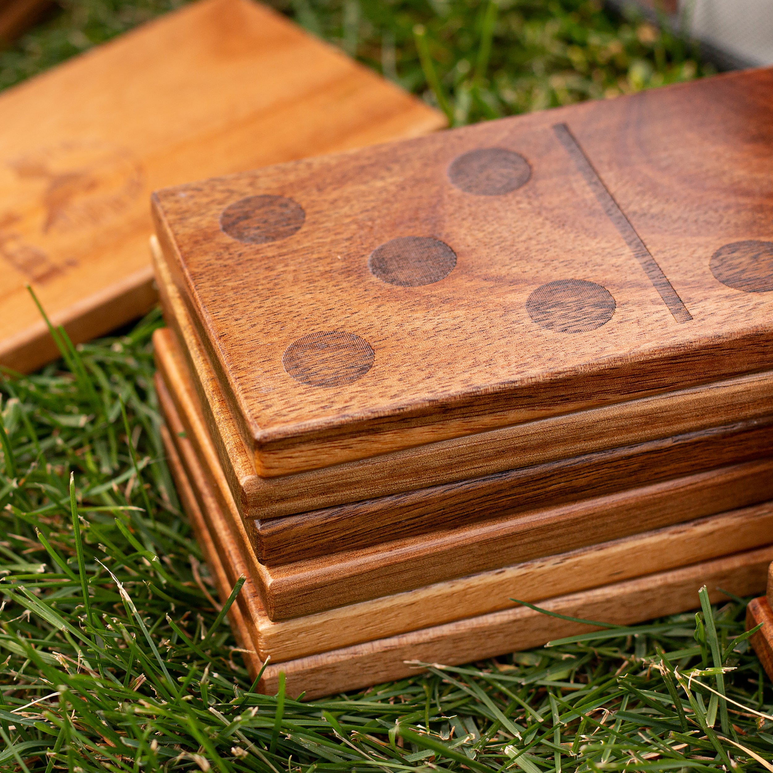 Acacia Valley Runner Dominoes Set