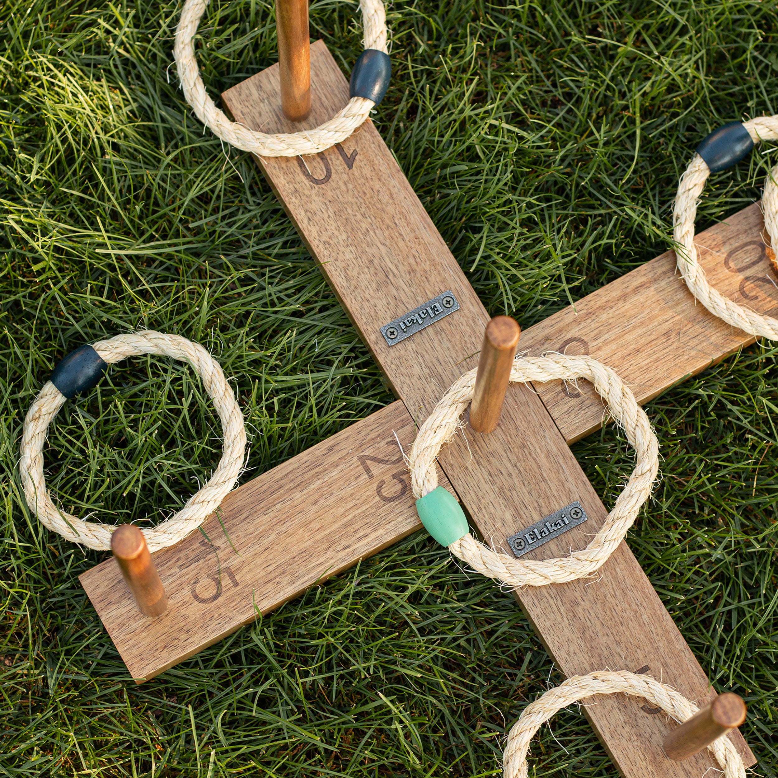 Acacia Wrangler Ring Toss Game